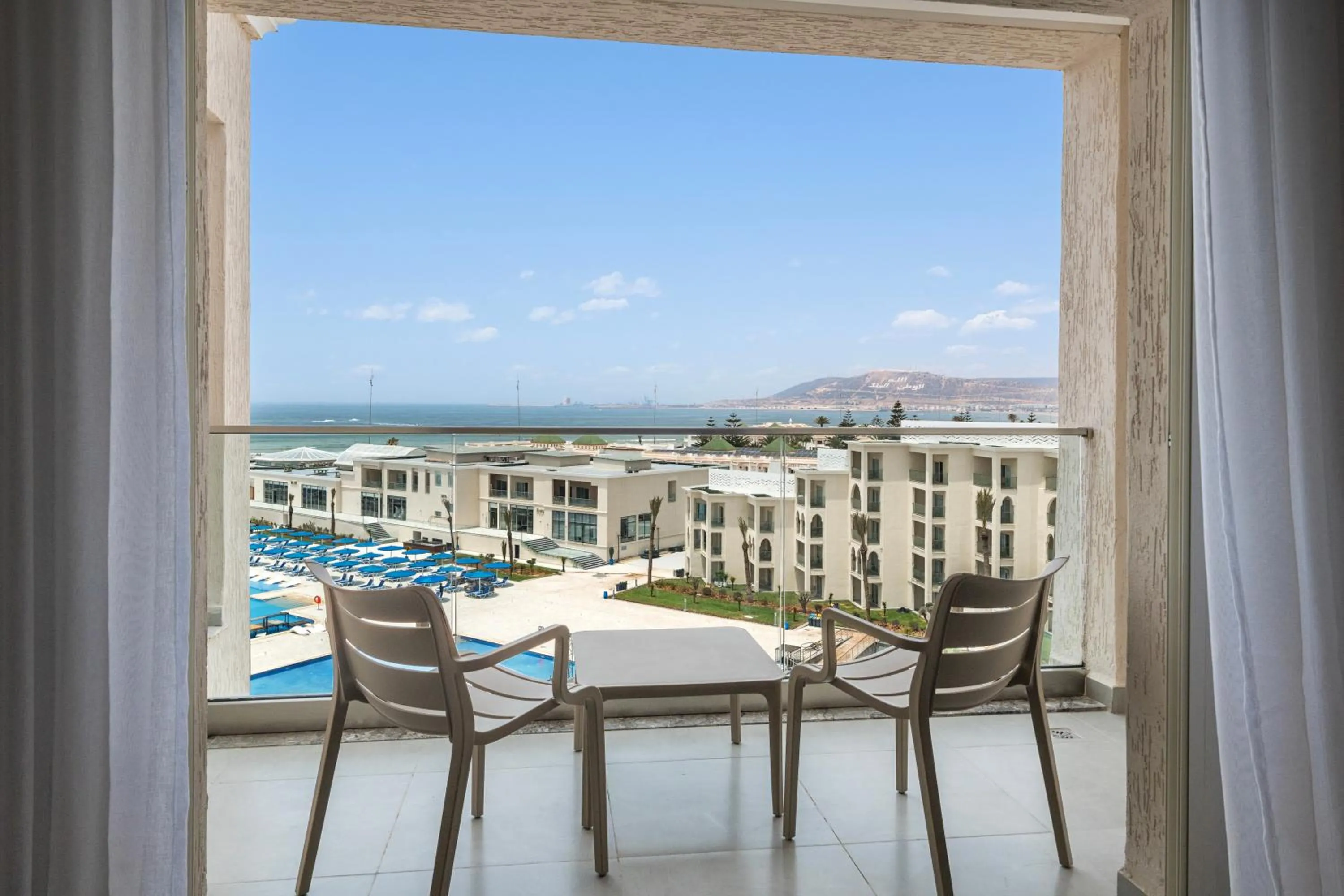 Balcony/Terrace in Pickalbatros Palais Des Roses - Agadir - All Inclusive