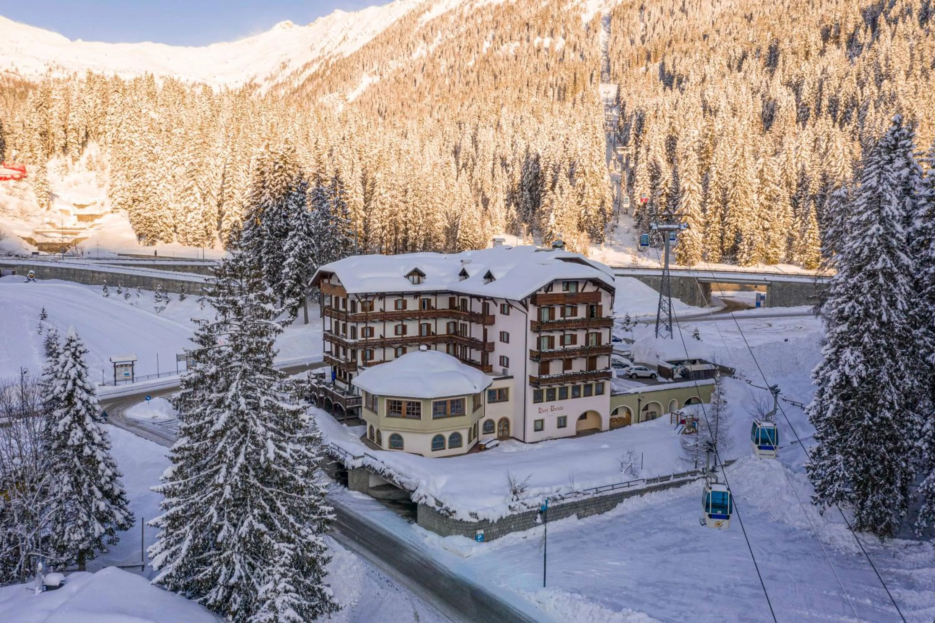 Property building in Hotel Bertelli