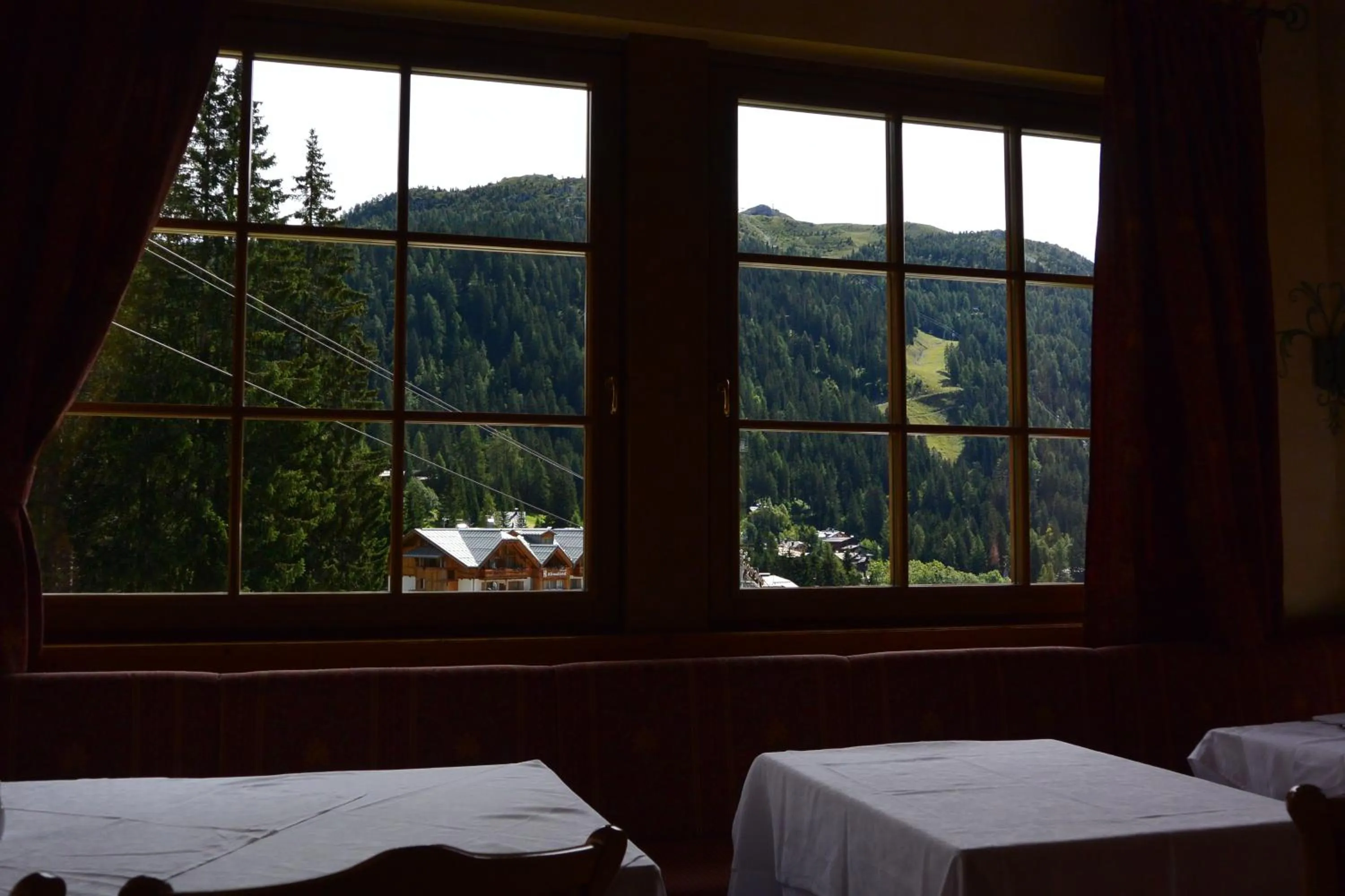 View (from property/room), Bed in Hotel Bertelli