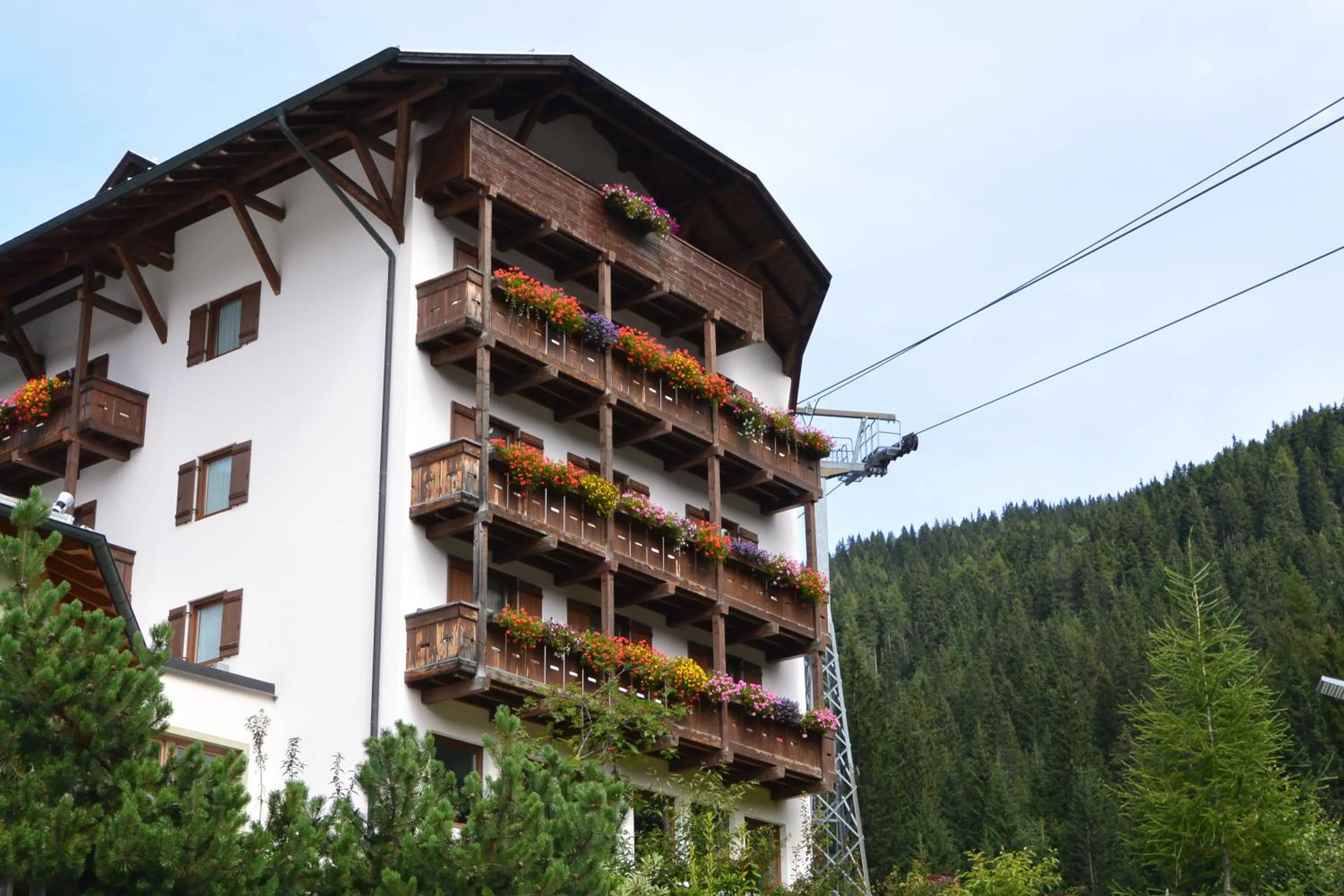 Facade/entrance in Hotel Bertelli