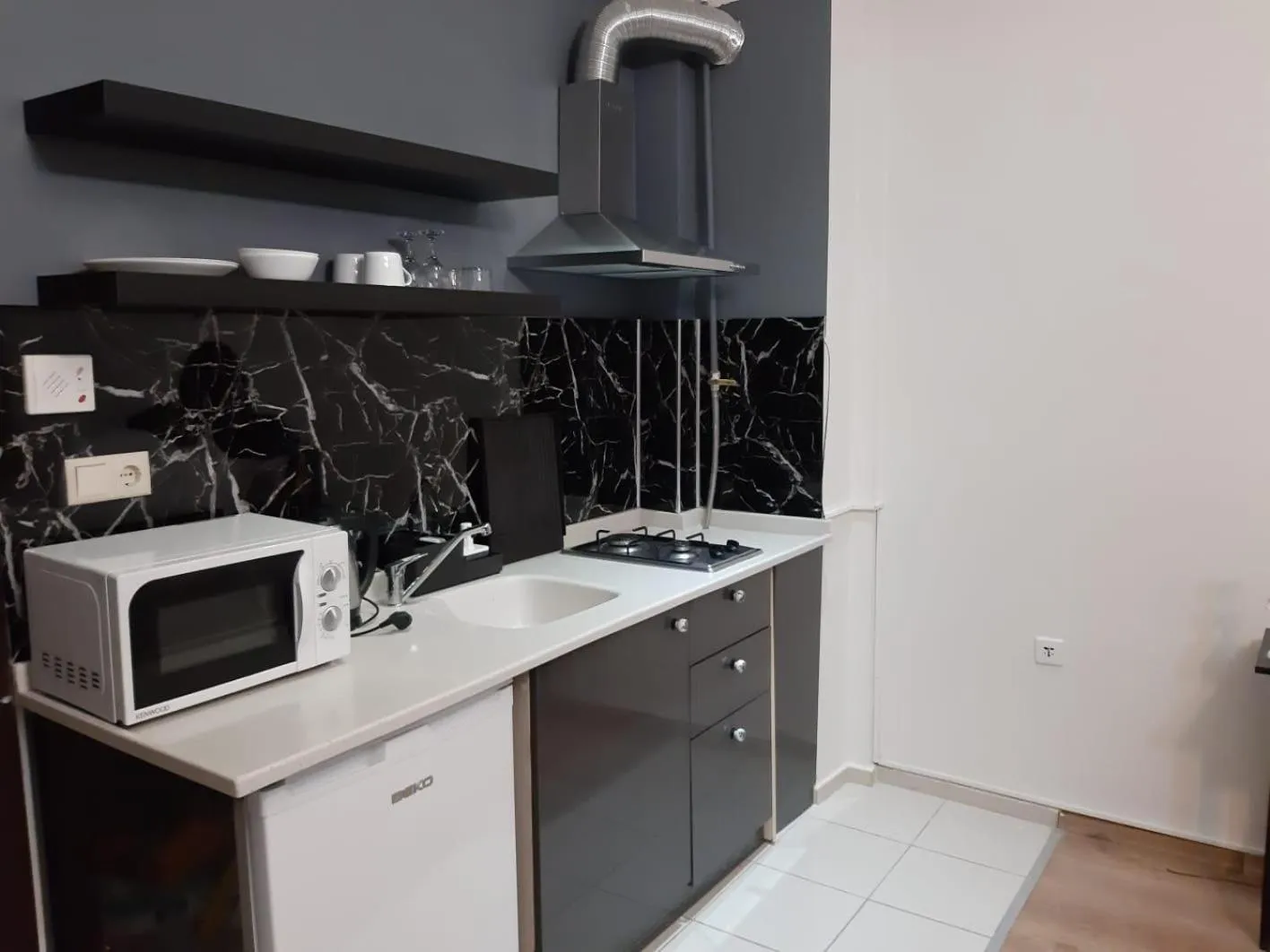 Kitchen or kitchenette in Brk Dream Suites Taksim
