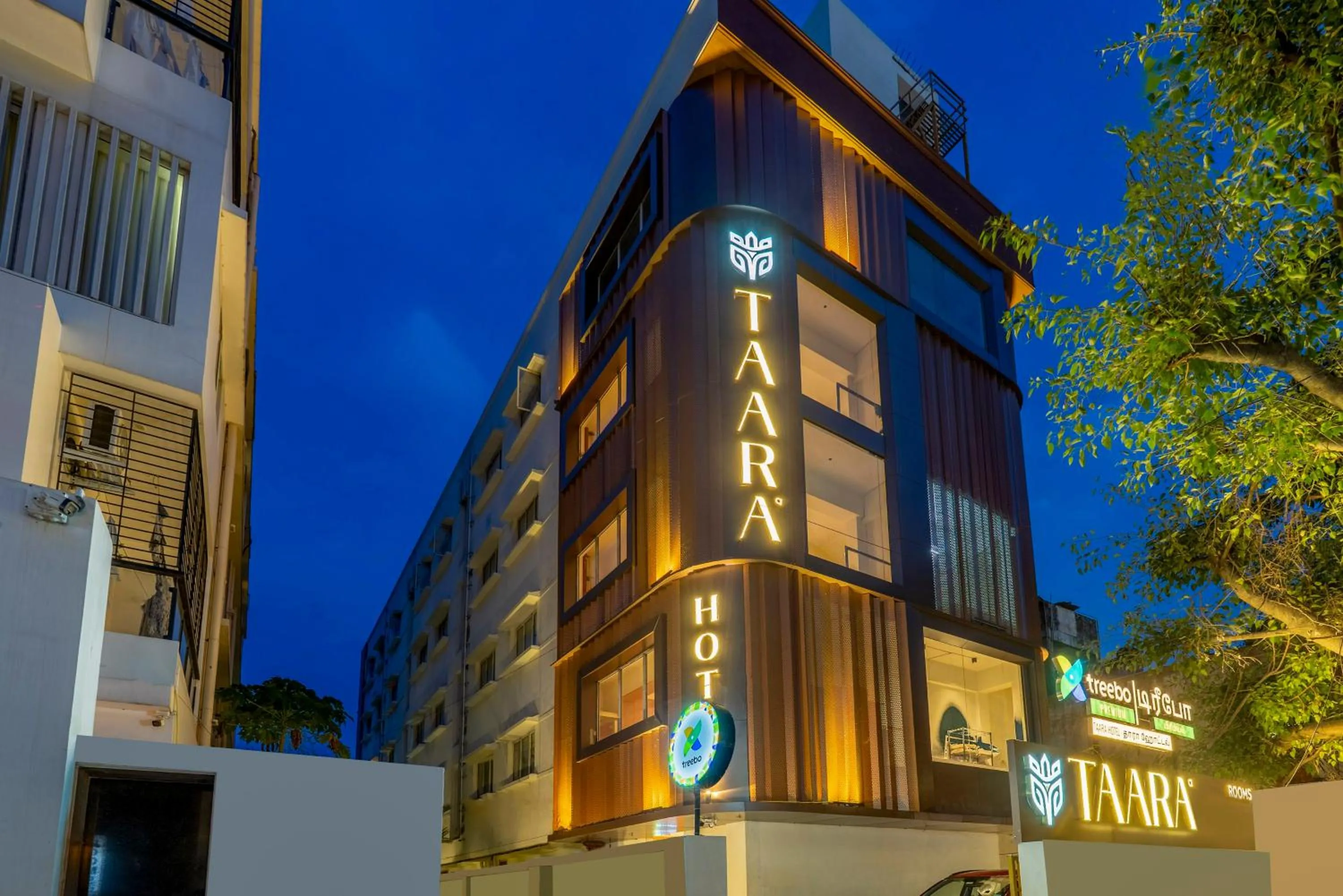 Property building in Treebo Premium Taara