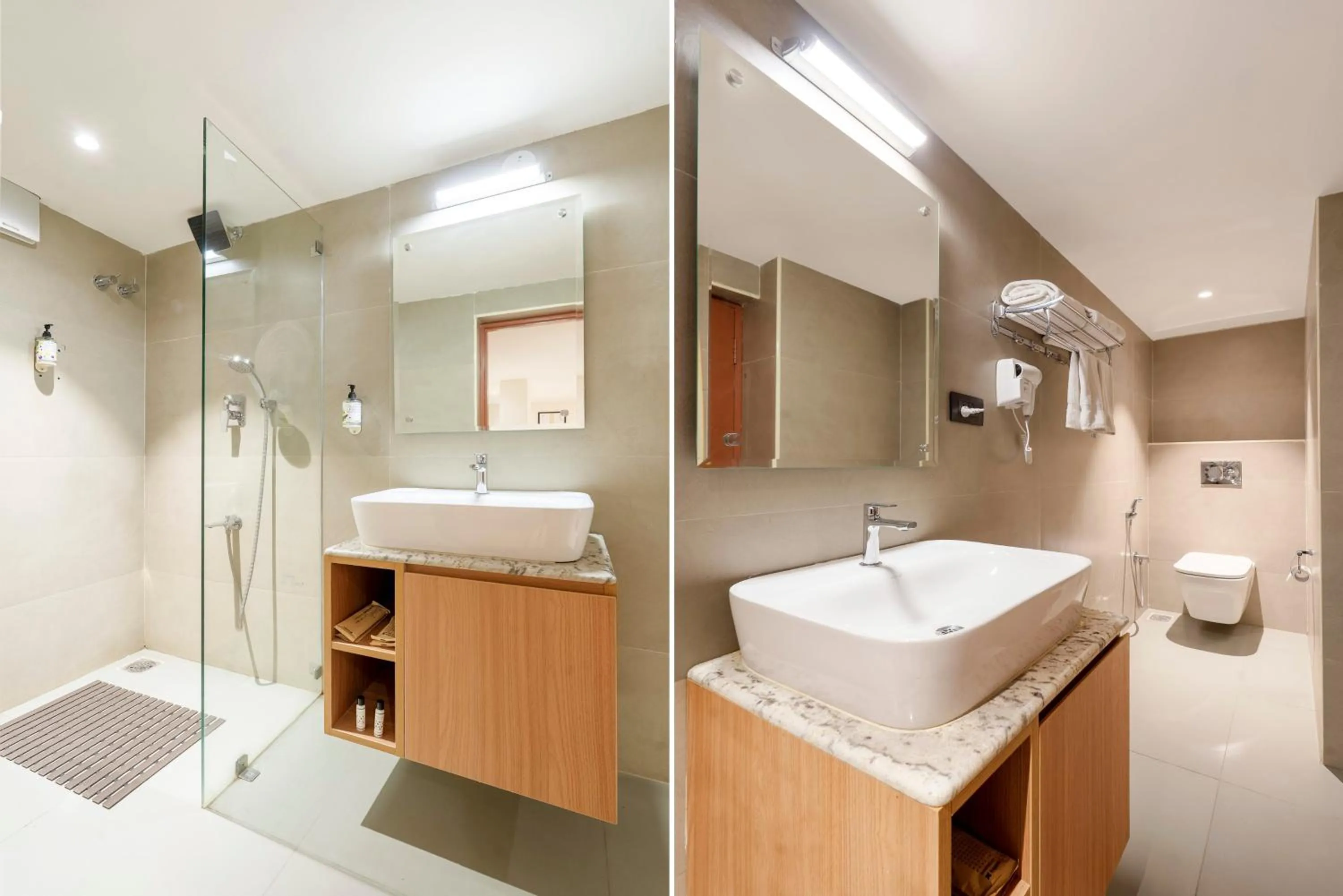 Bathroom in Treebo Premium Taara