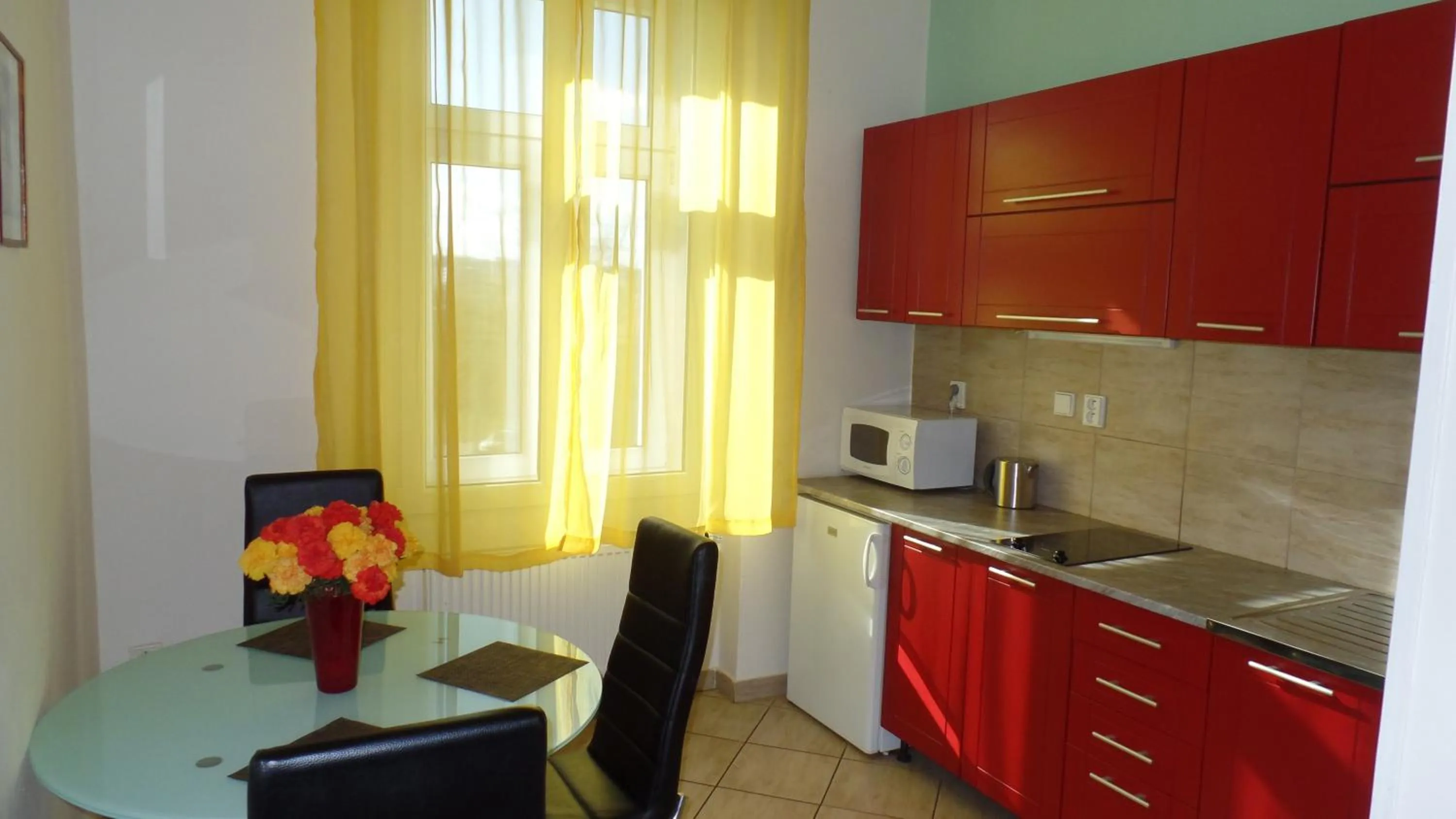 Kitchen or kitchenette in Apartments Rokytka - Praha