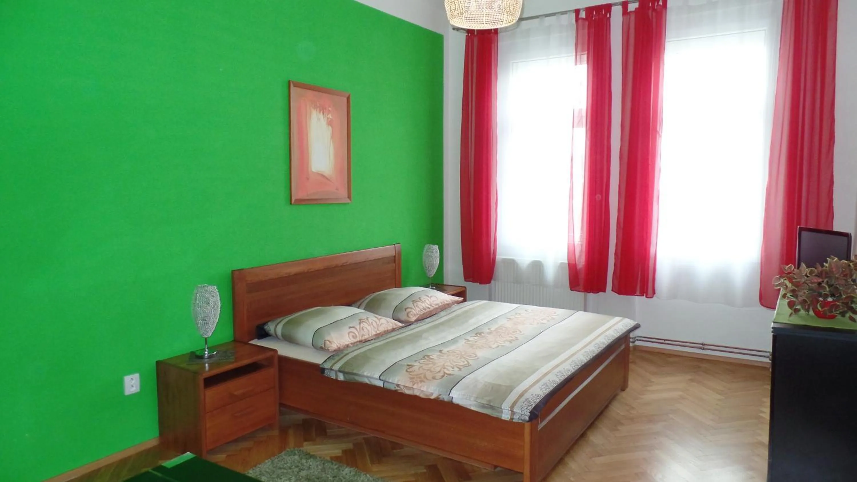 Day, Bed in Apartments Rokytka - Praha