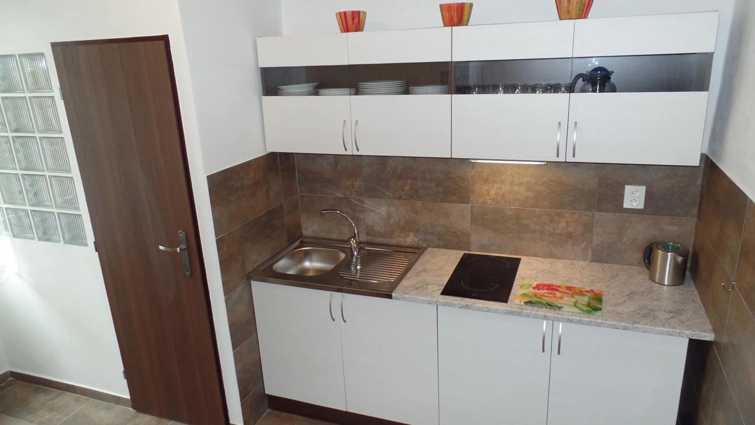 Kitchen or kitchenette in Apartments Rokytka - Praha