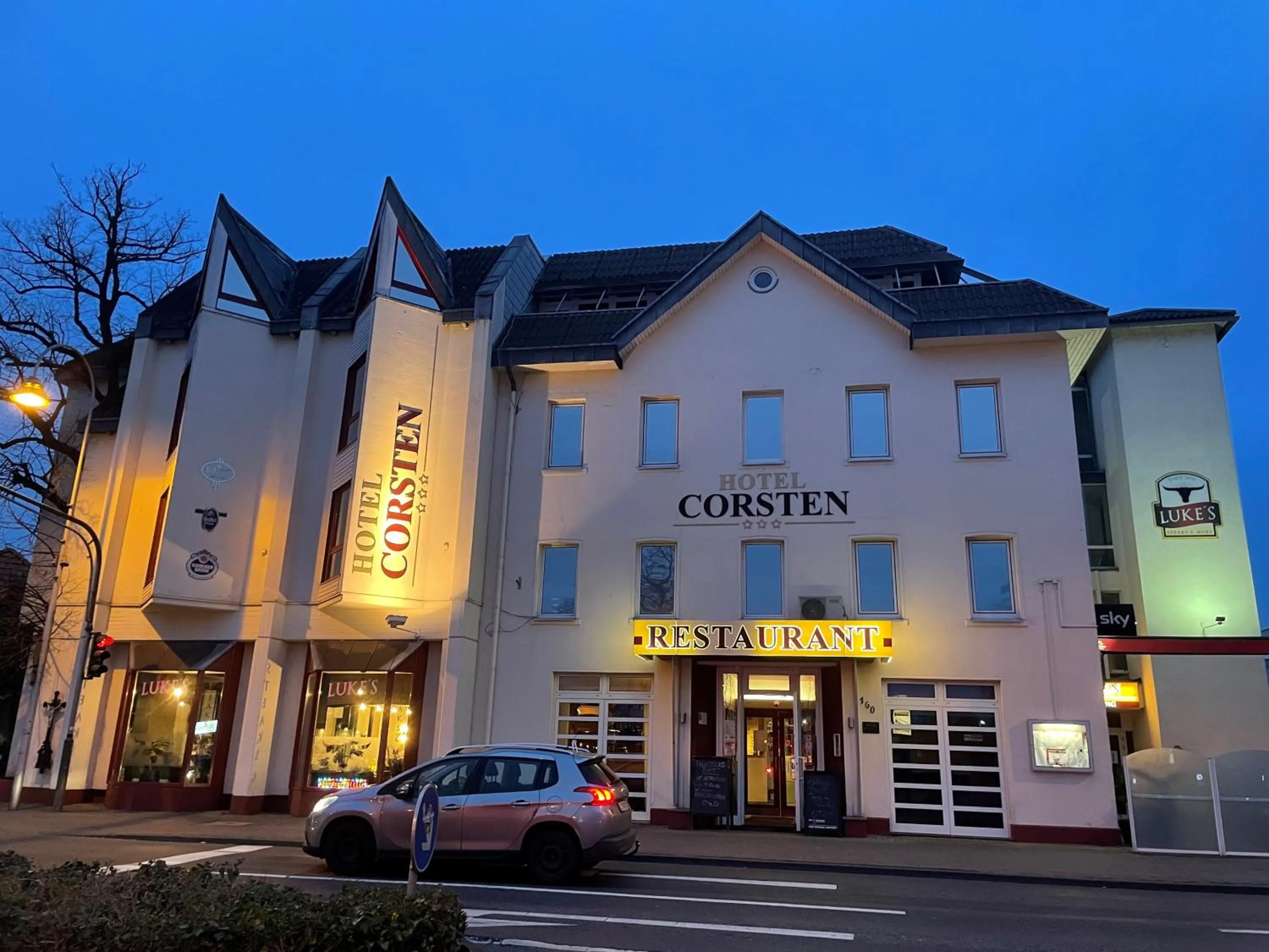 Property building in Hotel Corsten