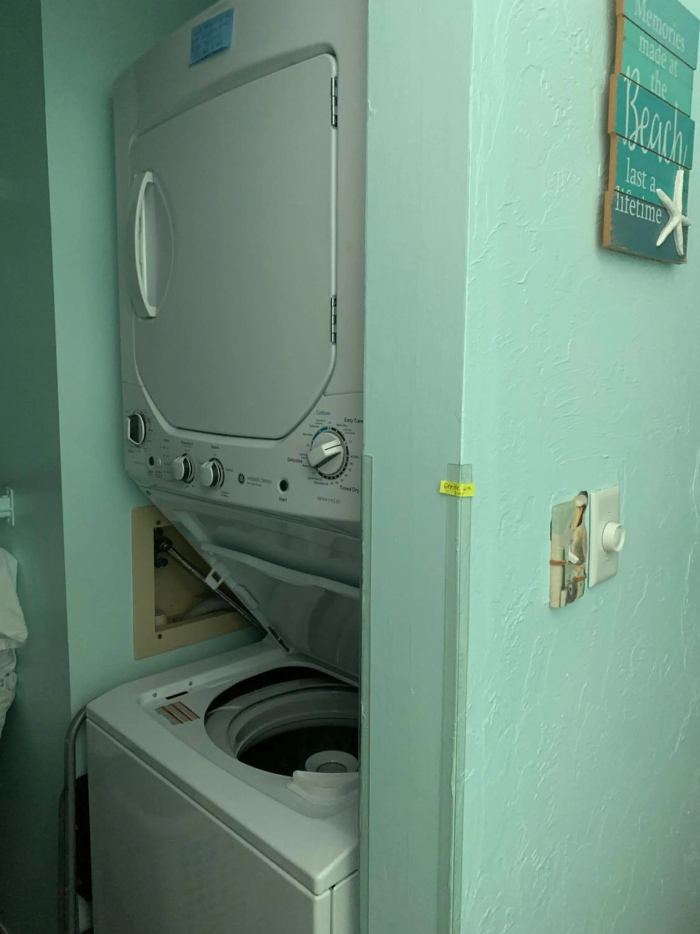 washing machine in Coquina Beach Club 109