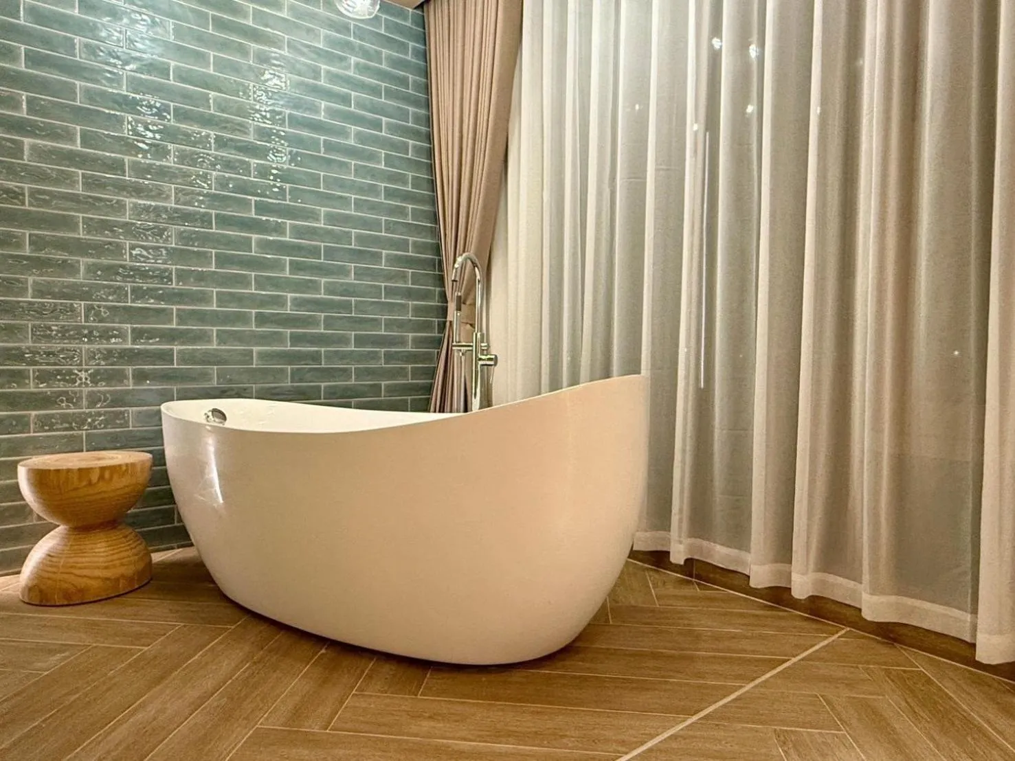 Bathroom in Baan Tah On The Sea