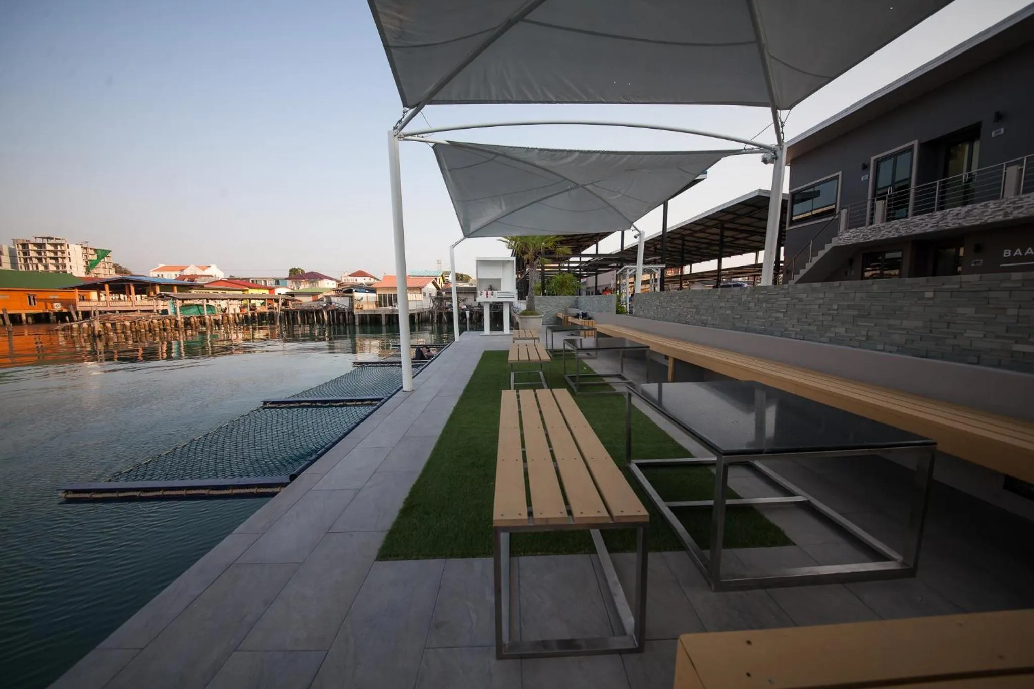 Seating area in Baan Tah On The Sea