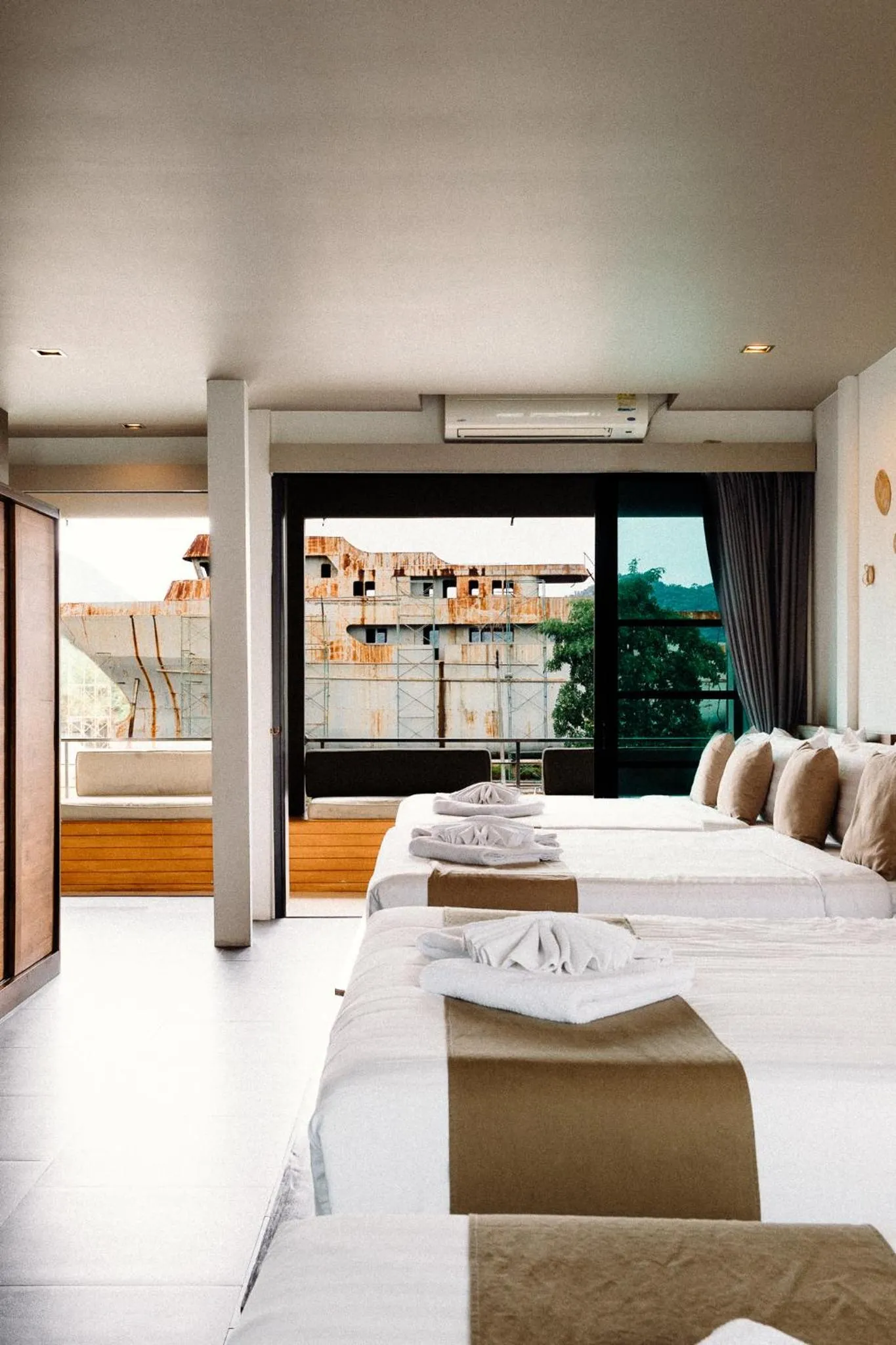 Bed in Baan Tah On The Sea