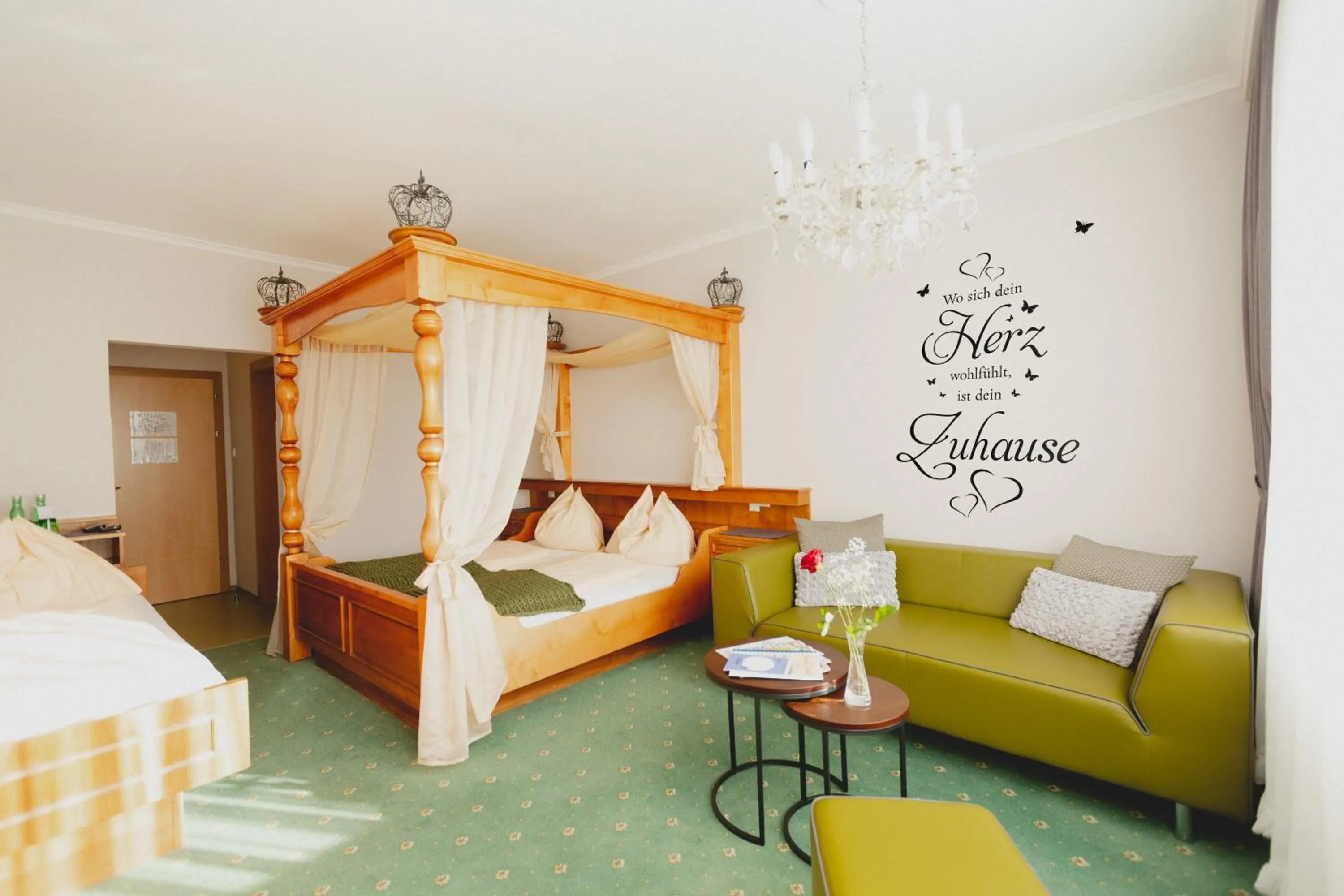Bed in Gasthof Berghof
