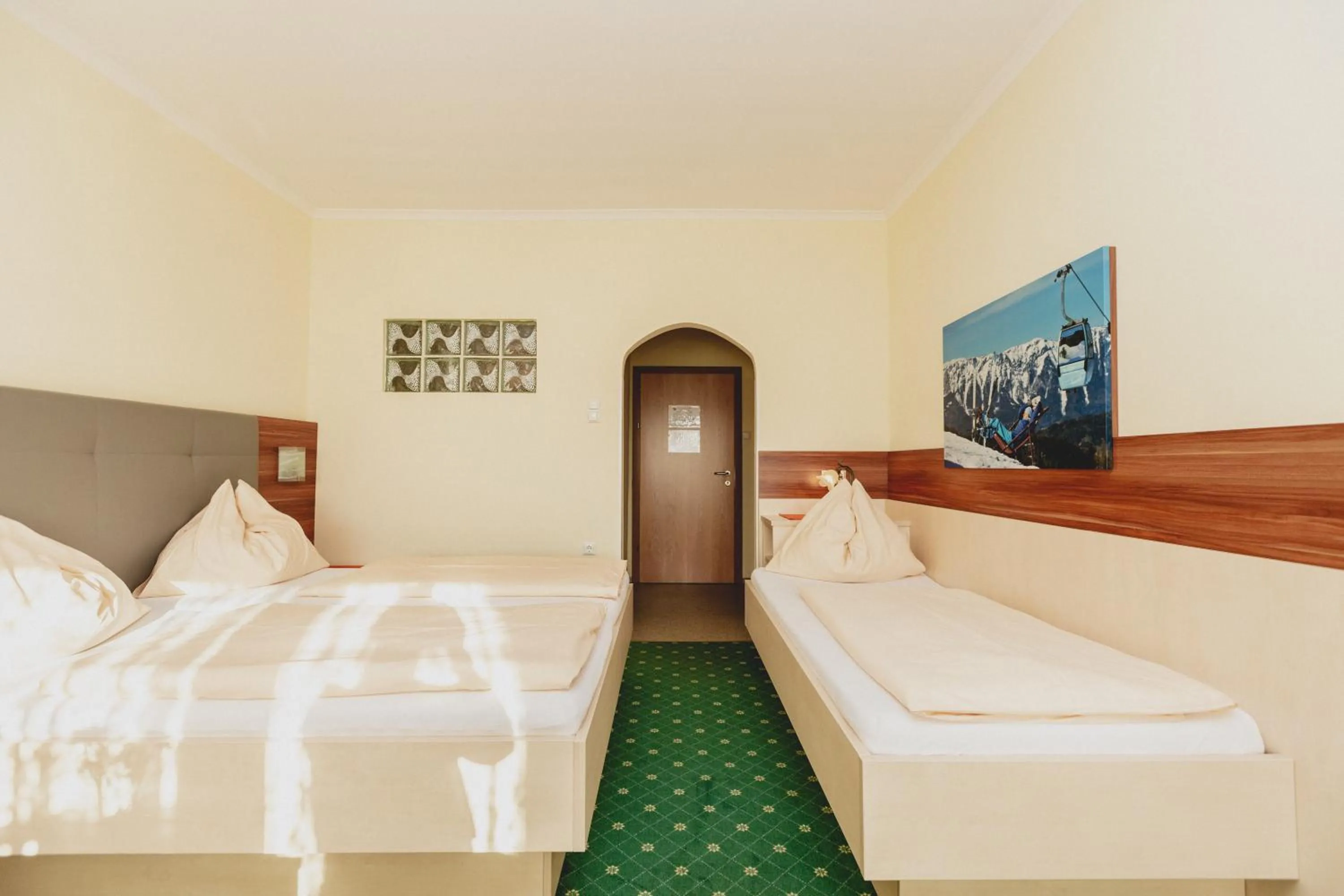 Bed in Gasthof Berghof