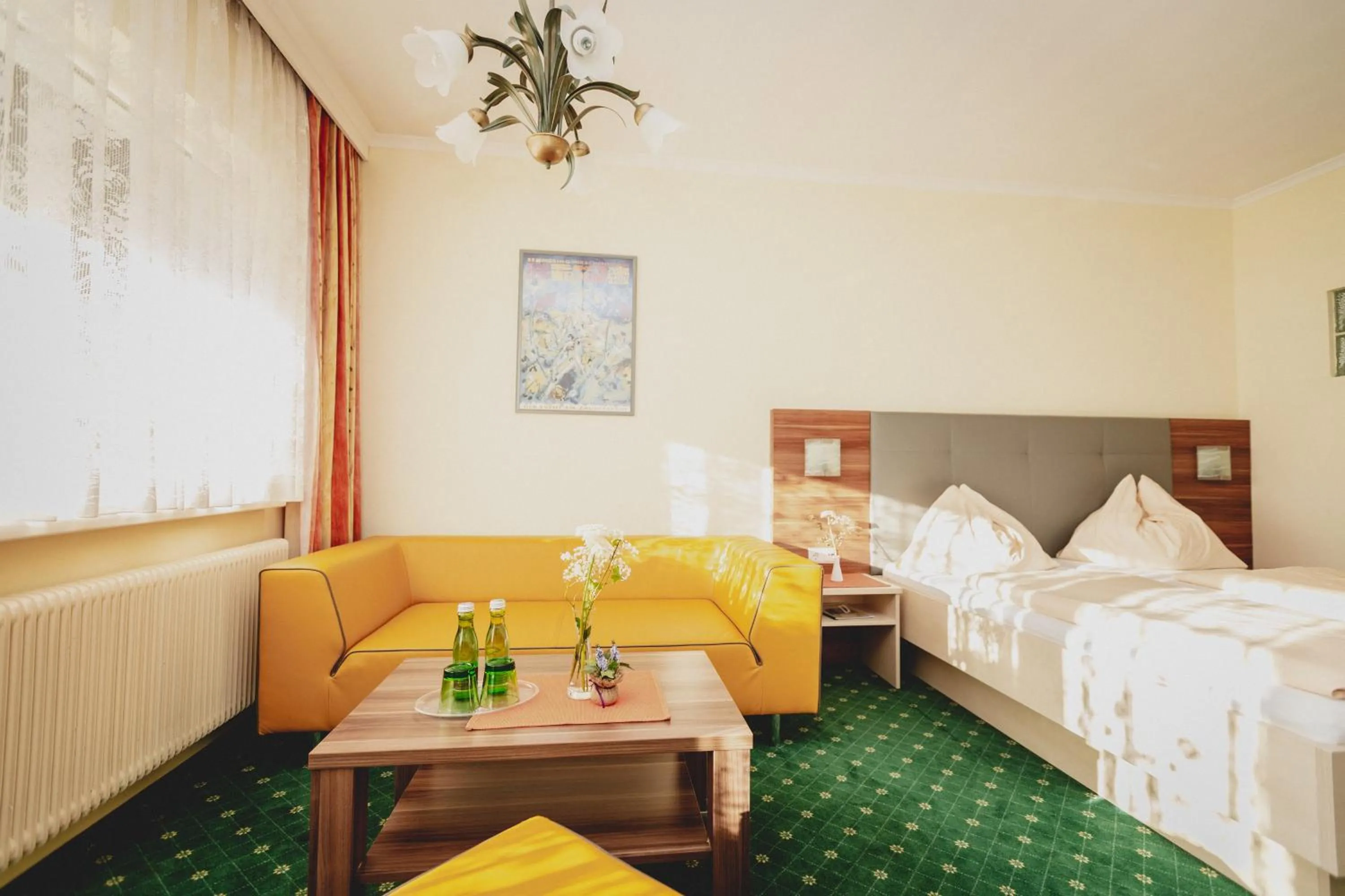 Bed in Gasthof Berghof