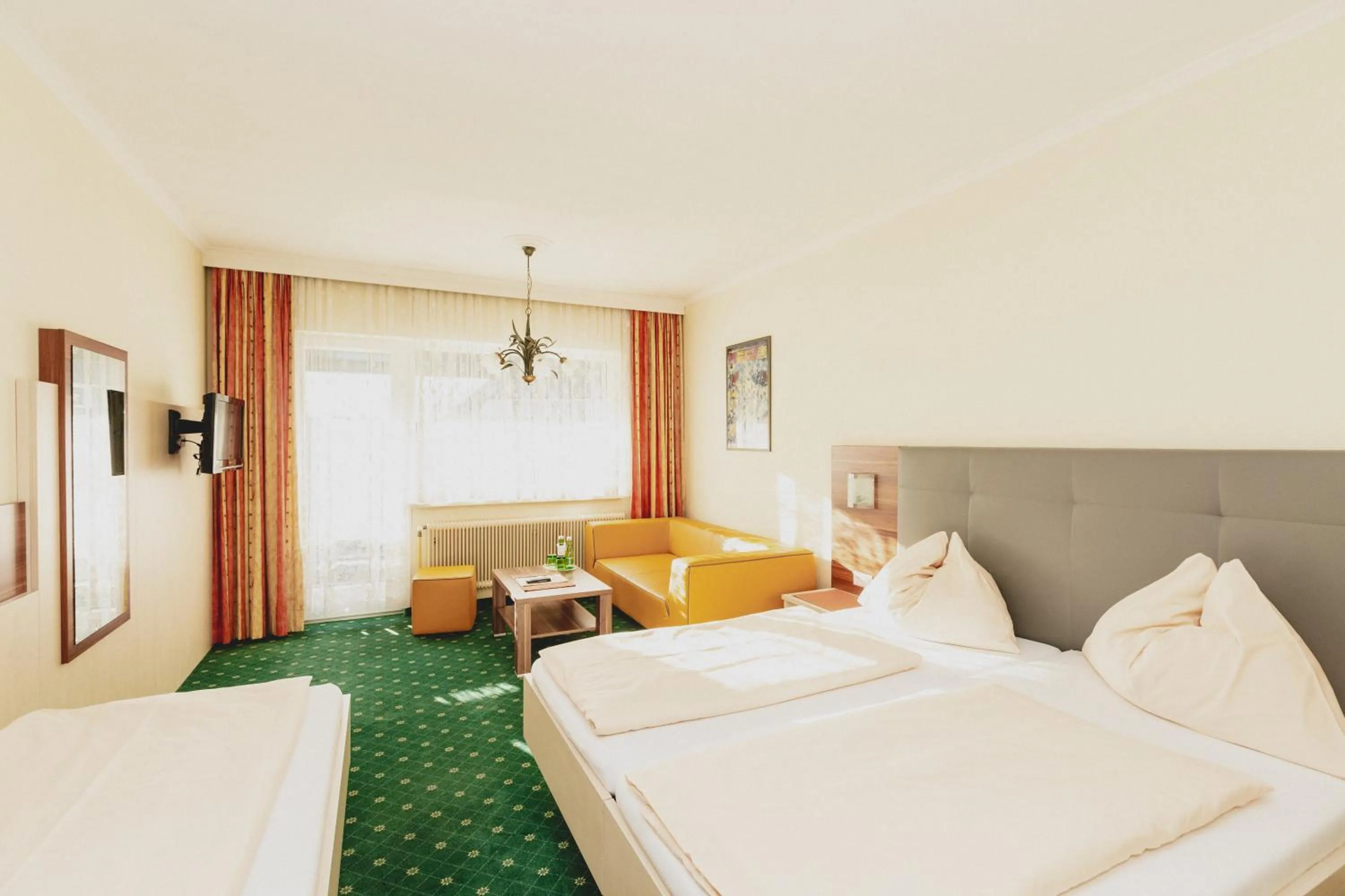 Photo of the whole room, Bed in Gasthof Berghof