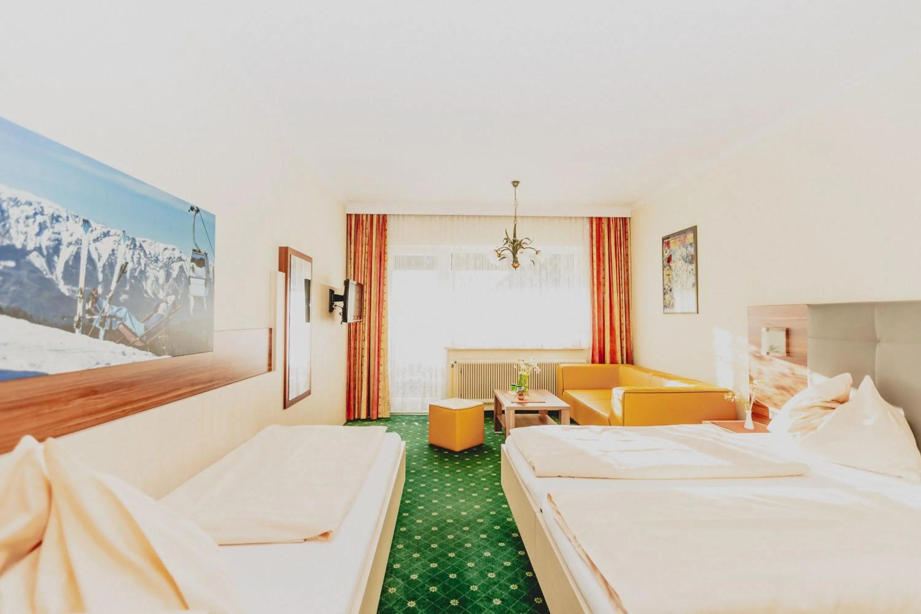 Photo of the whole room, Bed in Gasthof Berghof