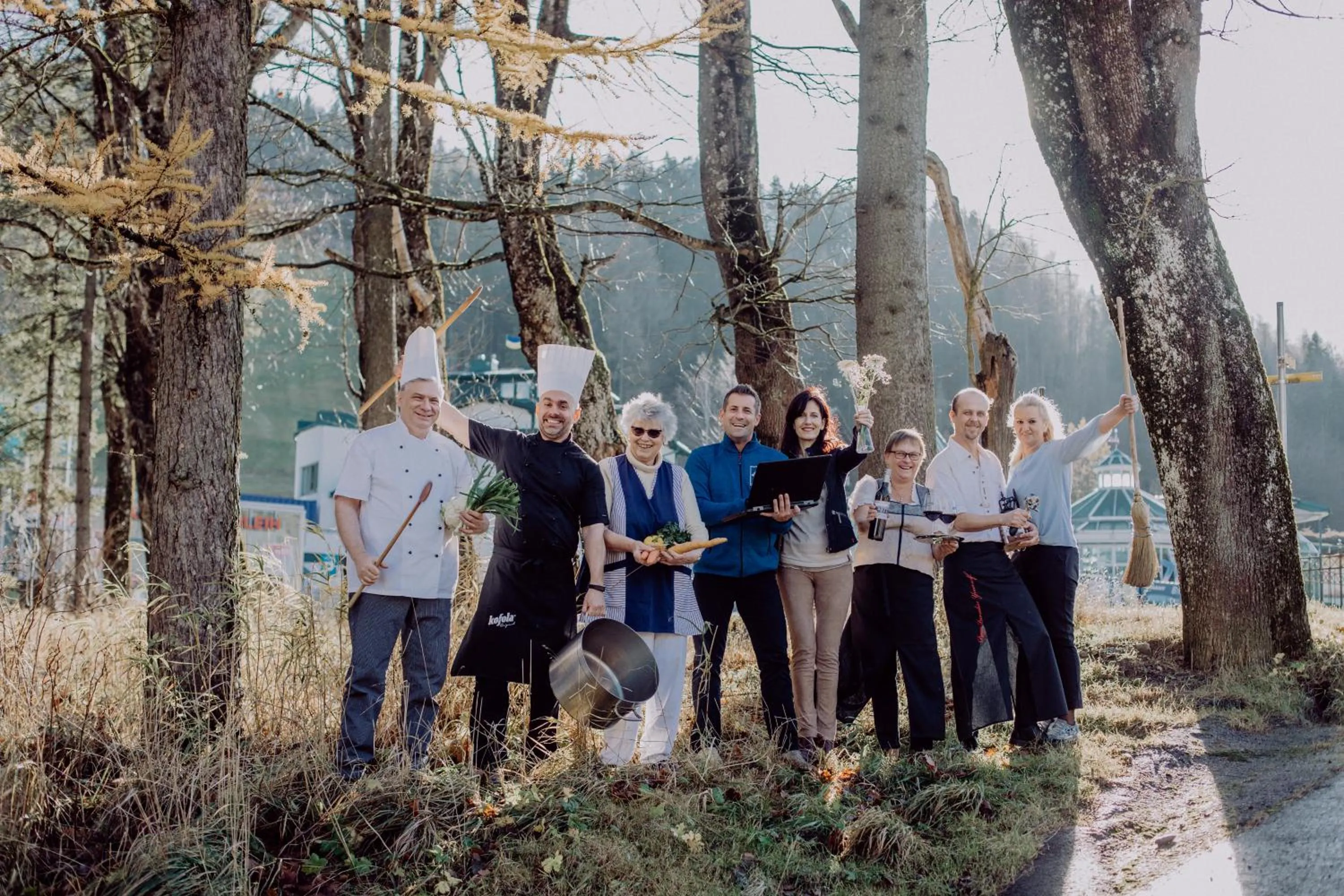 People in Gasthof Berghof