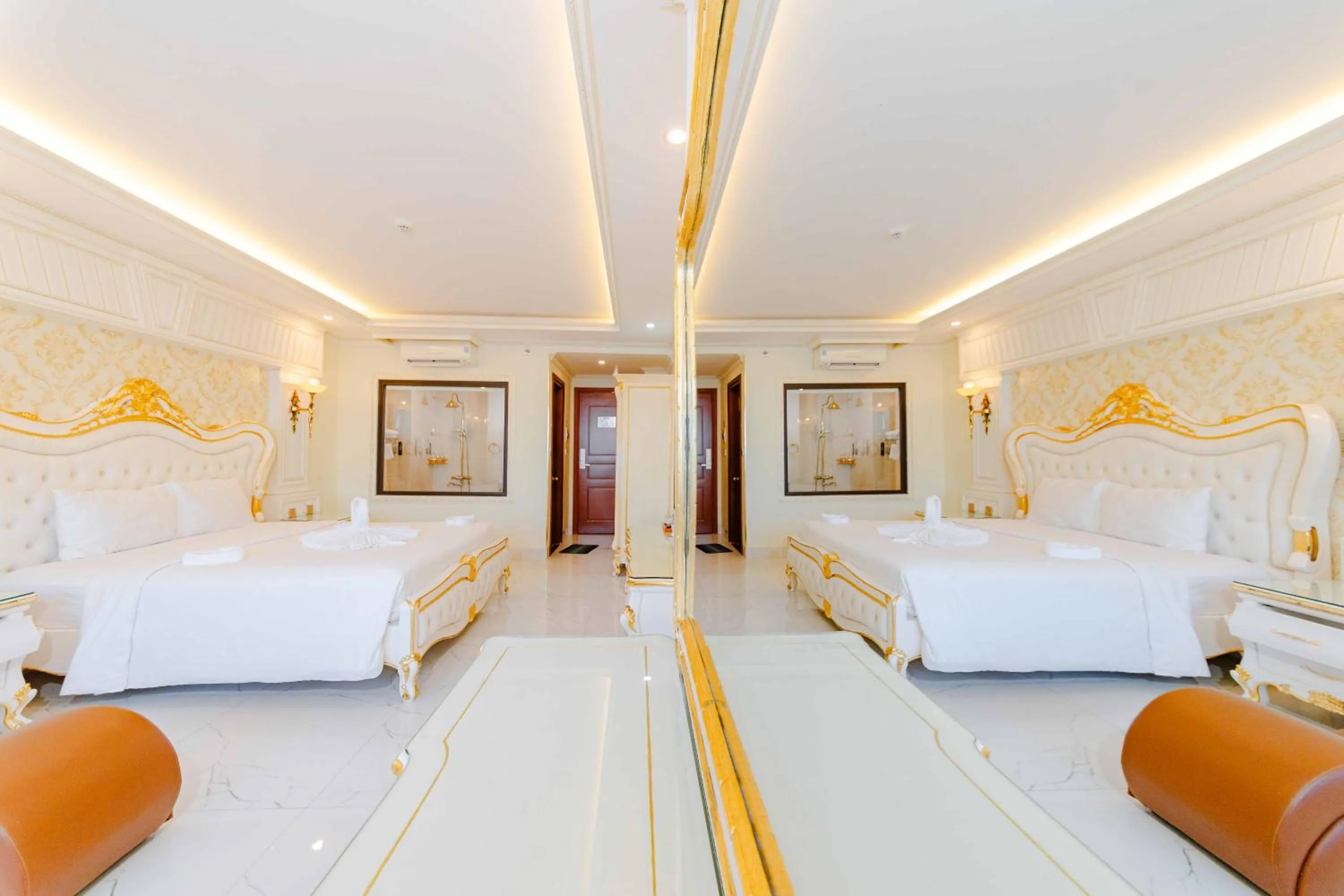 Living room, Bed in Sin OAE