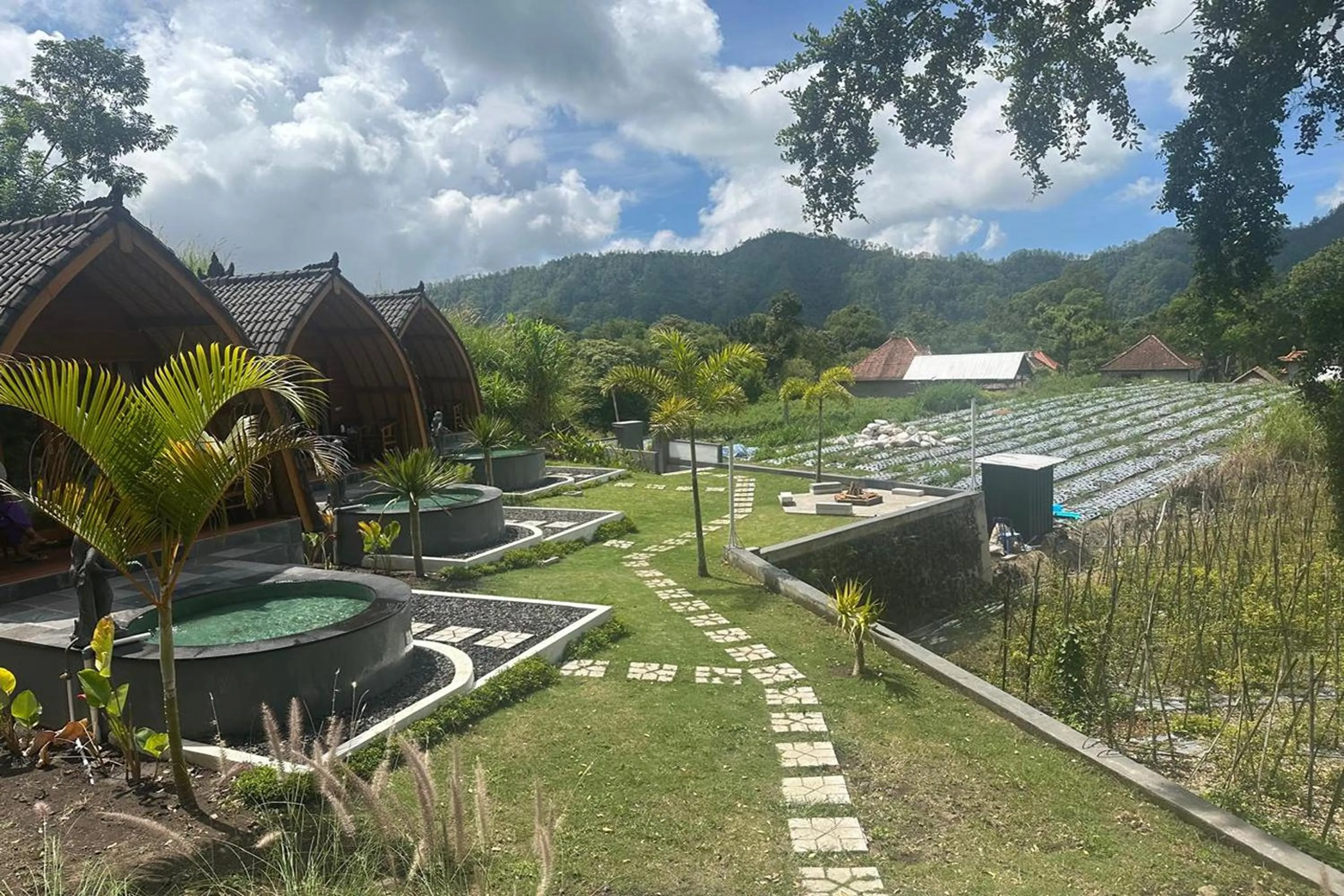 Natural landscape in Nirwana Kintamani