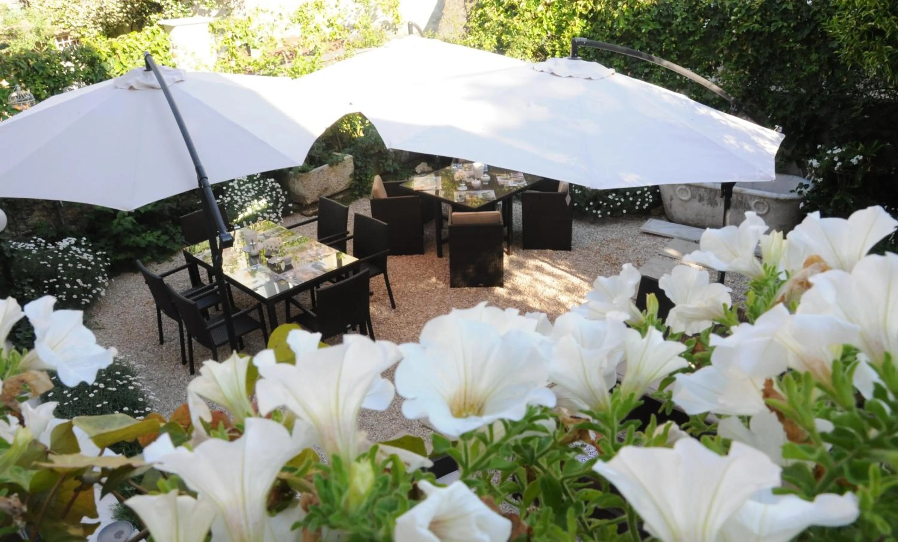 Garden in B&B Il Cuore