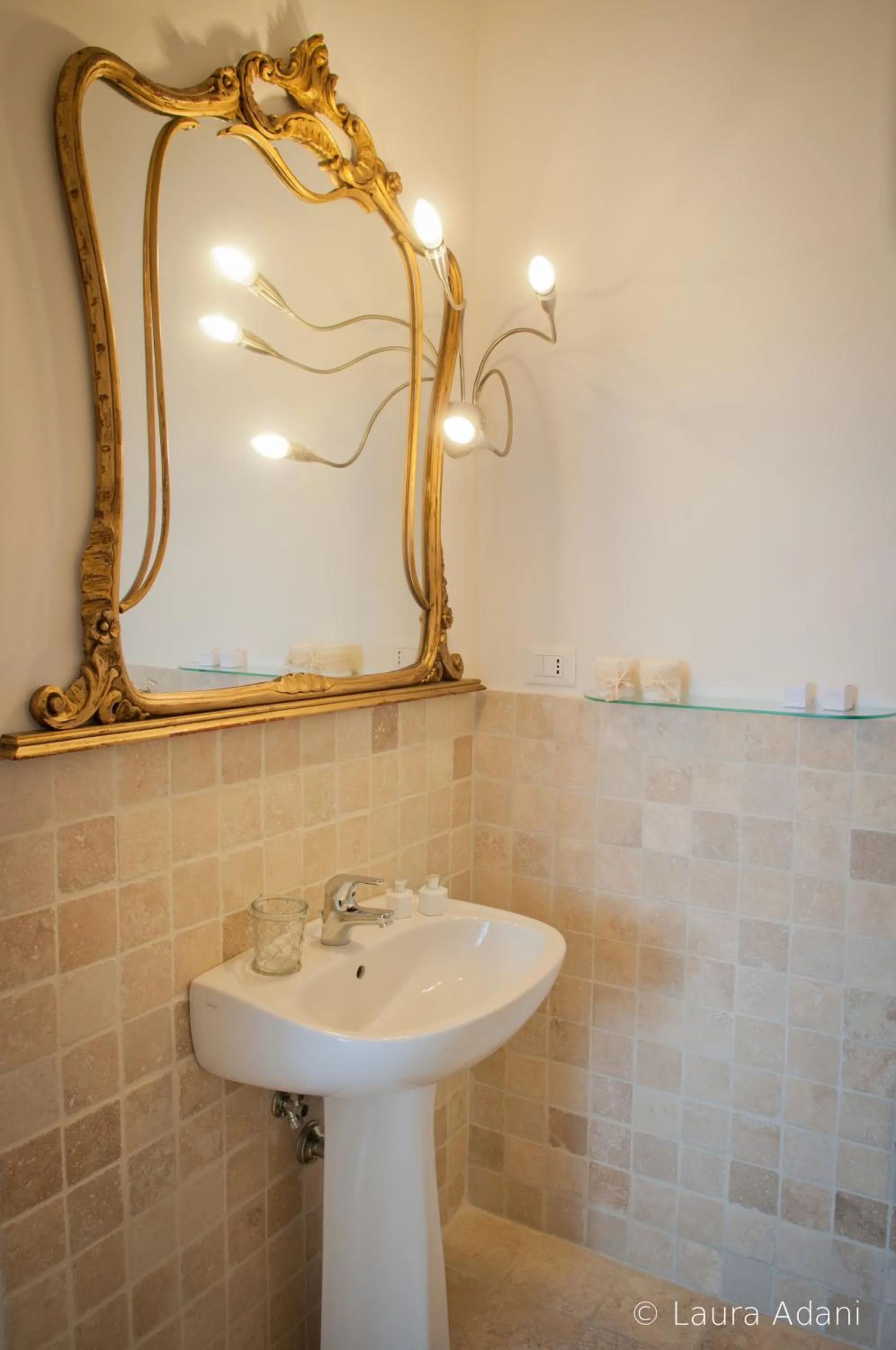 Toilet in B&B Il Cuore