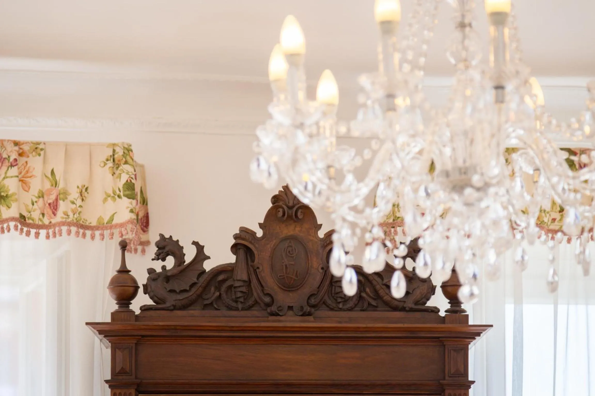 Decorative detail in B&B Il Cuore