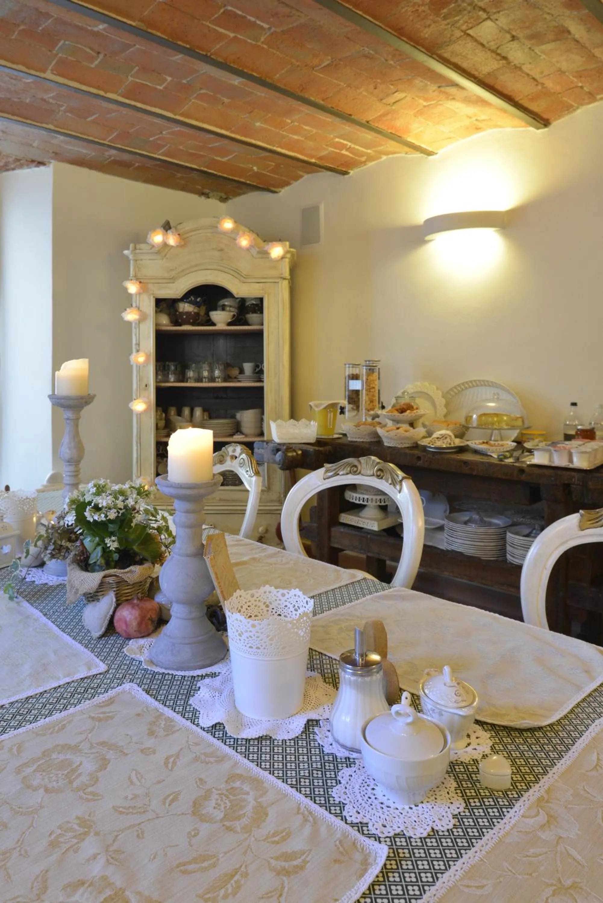 Decorative detail in B&B Il Cuore