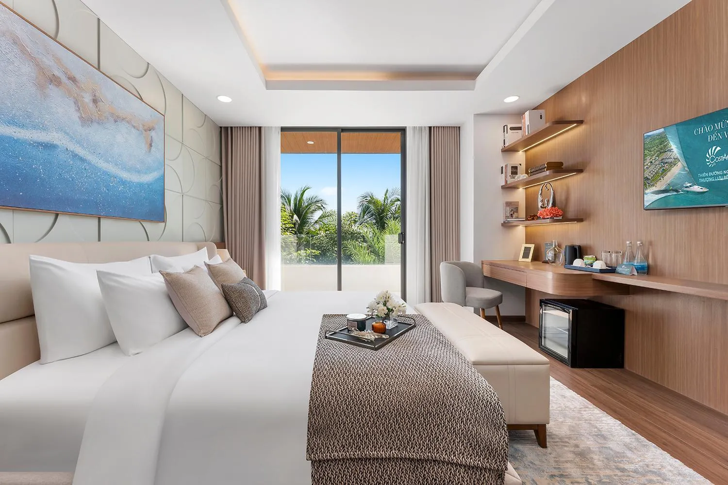 Twin Room with Balcony and Ocean View - Non-Smoking in Costamigo Phan Thiet, BW Premier Collection