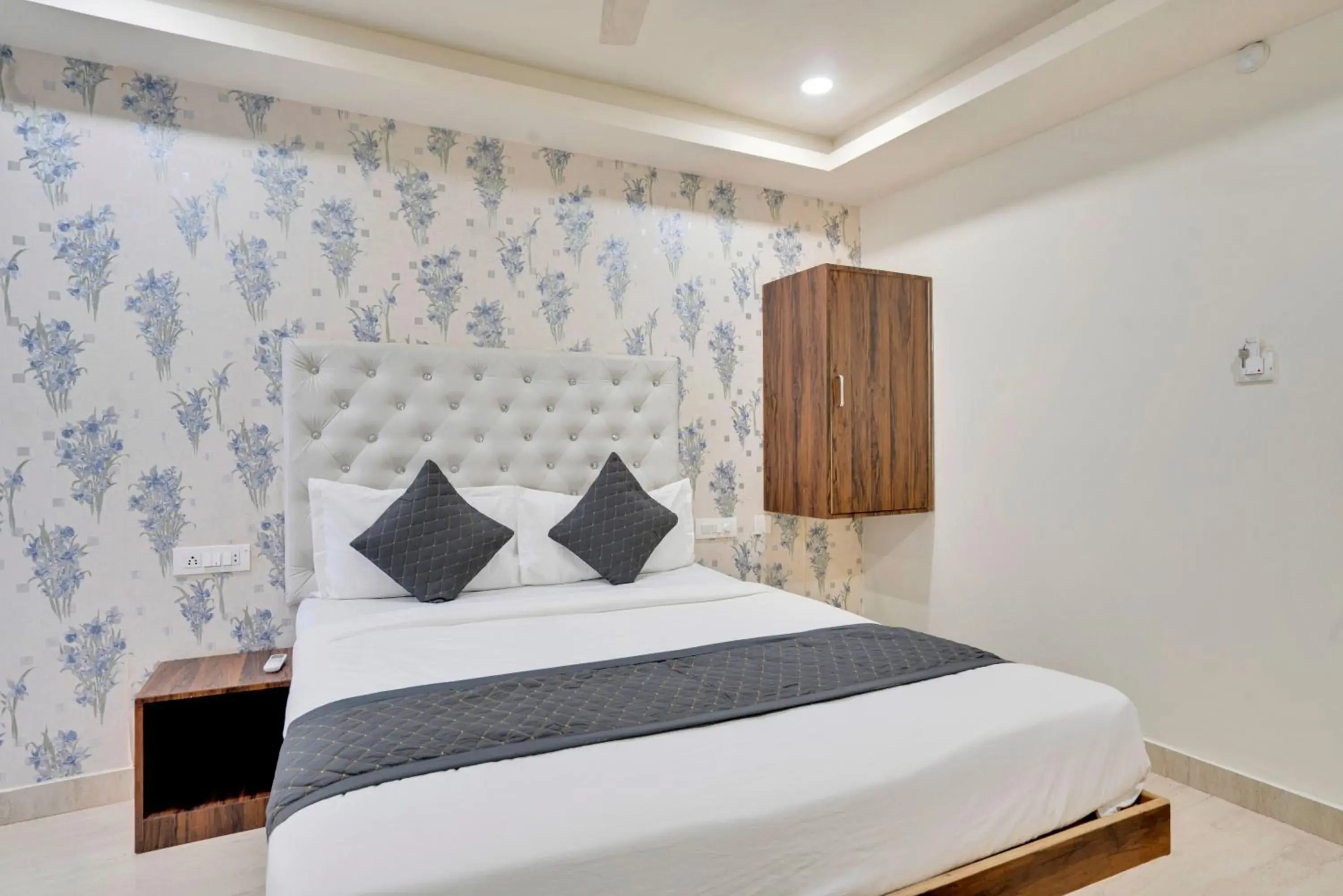 Bed in Hotel La Sky Boutique Airport Zone Hyderabad Bed in Hotel La Sky Boutique Airport Zone Hyderabad
