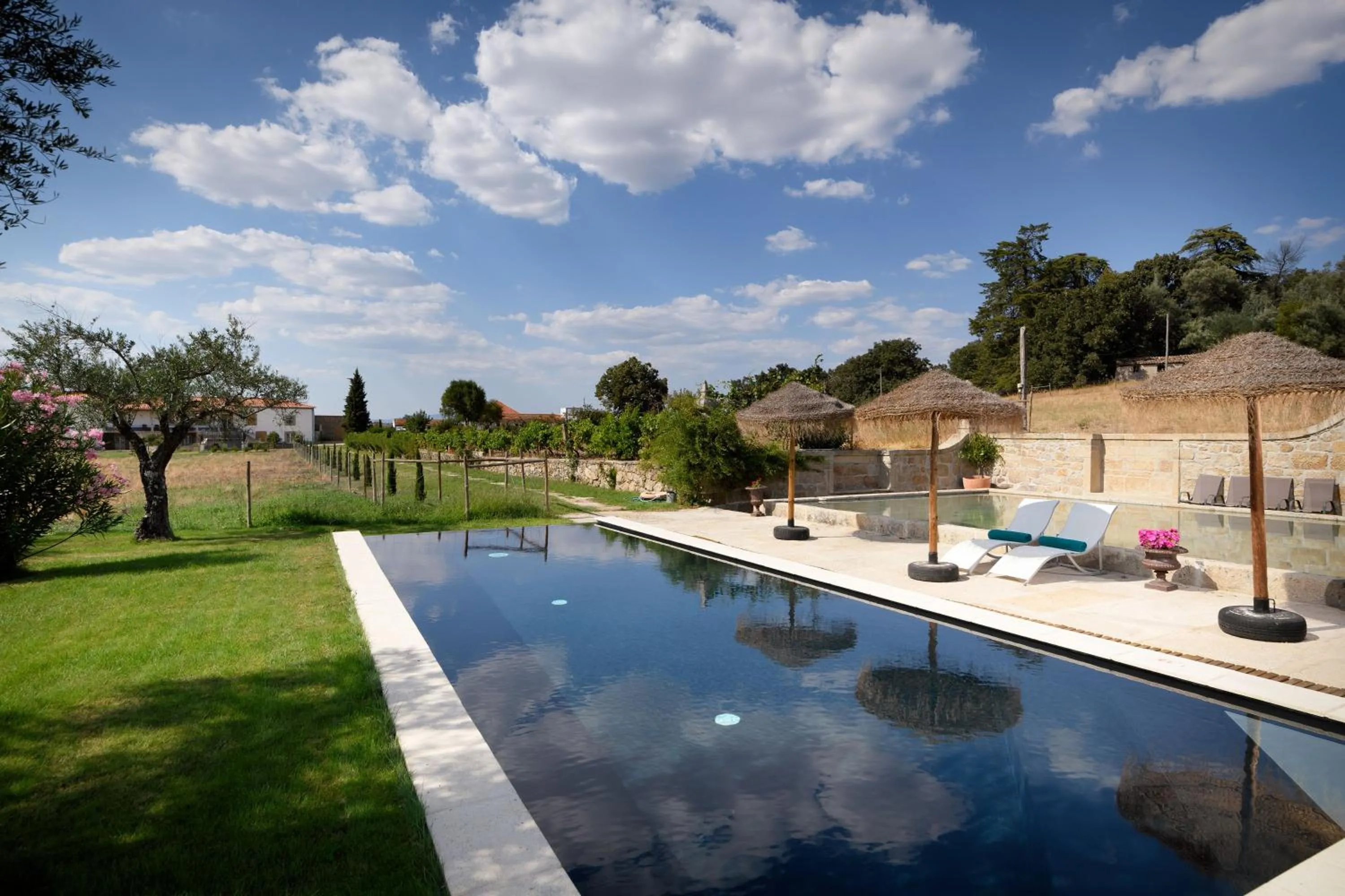 Pool view in Quinta Dos Carvalhos Castelo Branco
