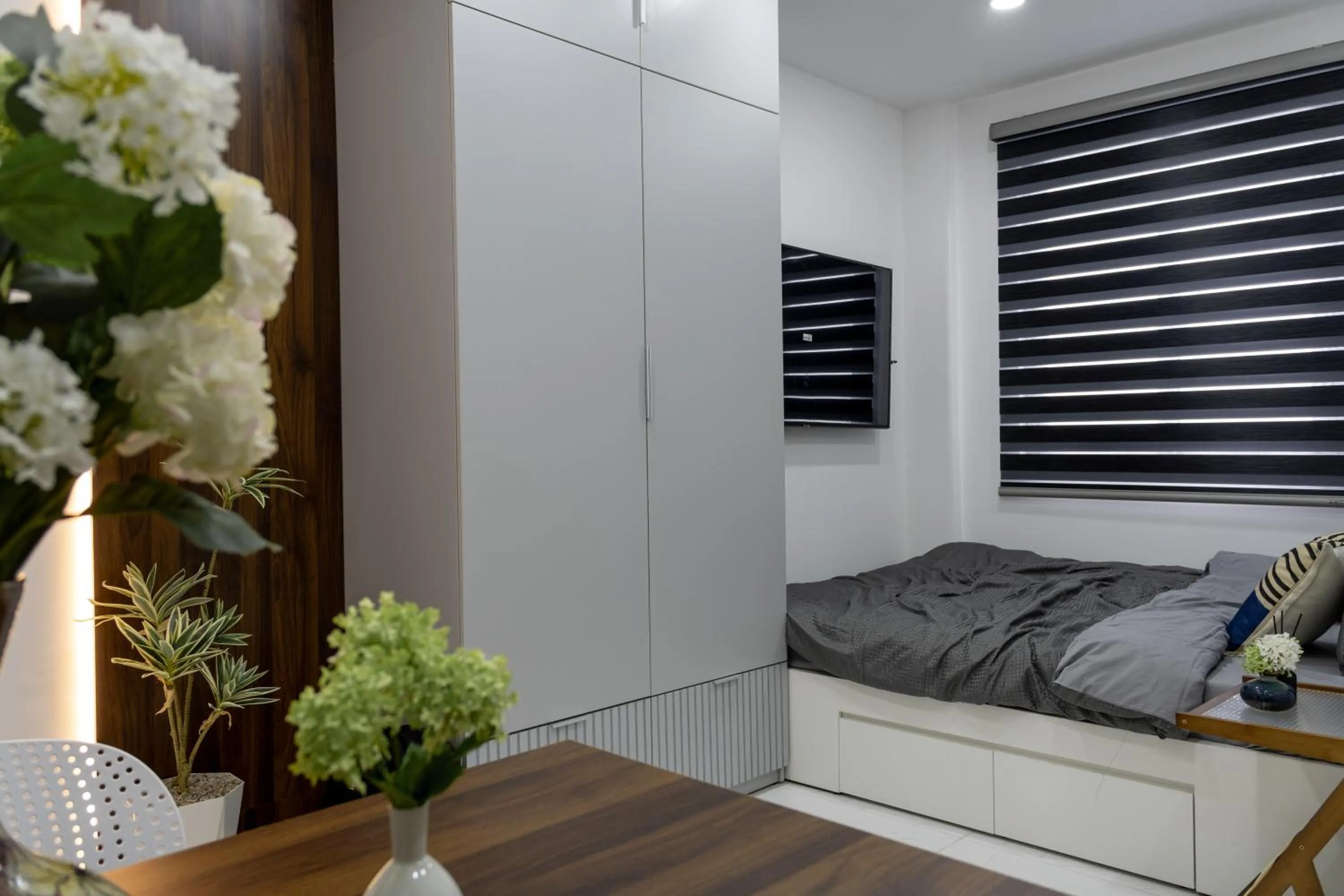 wardrobe, Bed in Nhà Sài Gòn