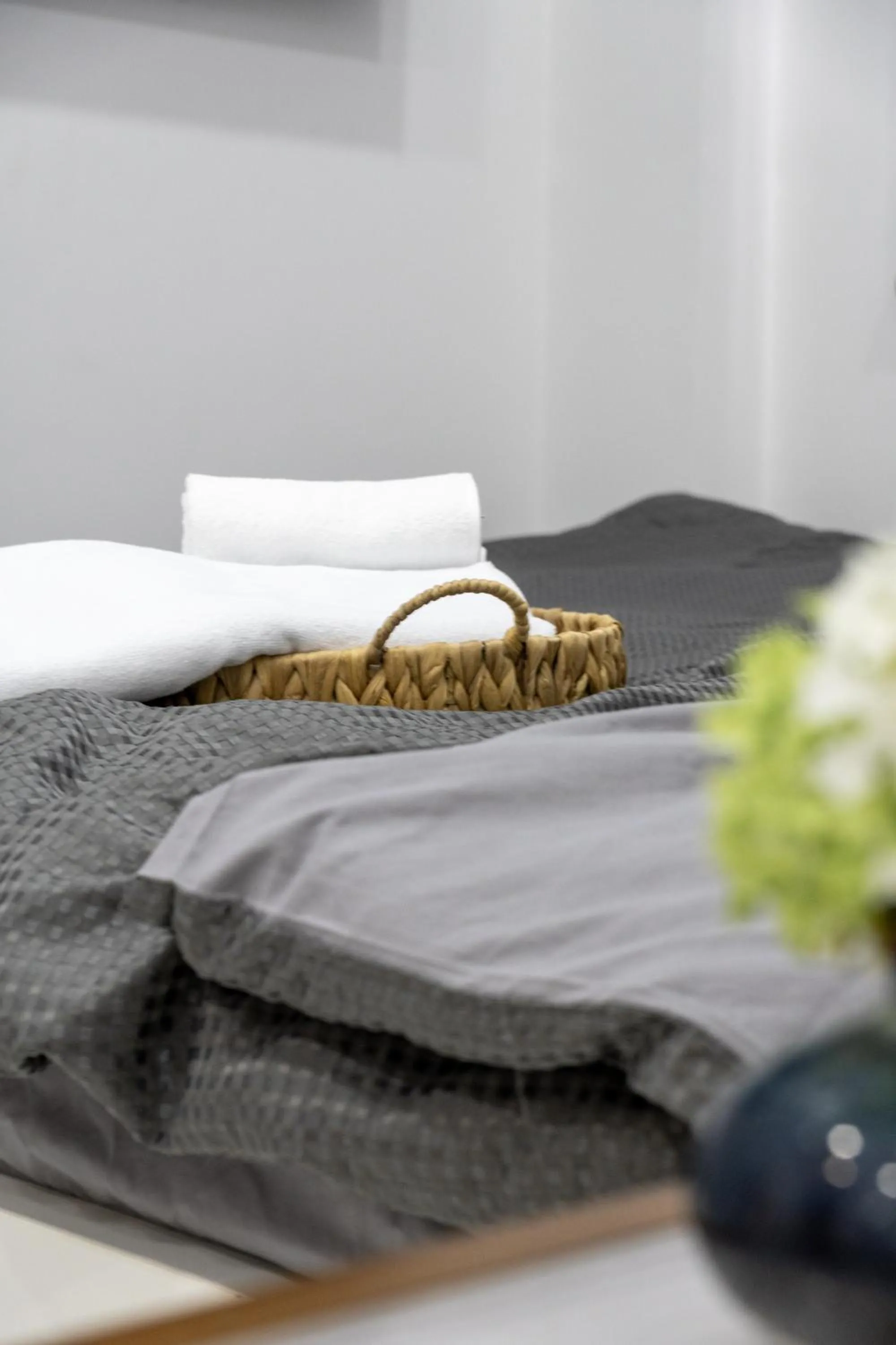 towels, Bed in Nhà Sài Gòn