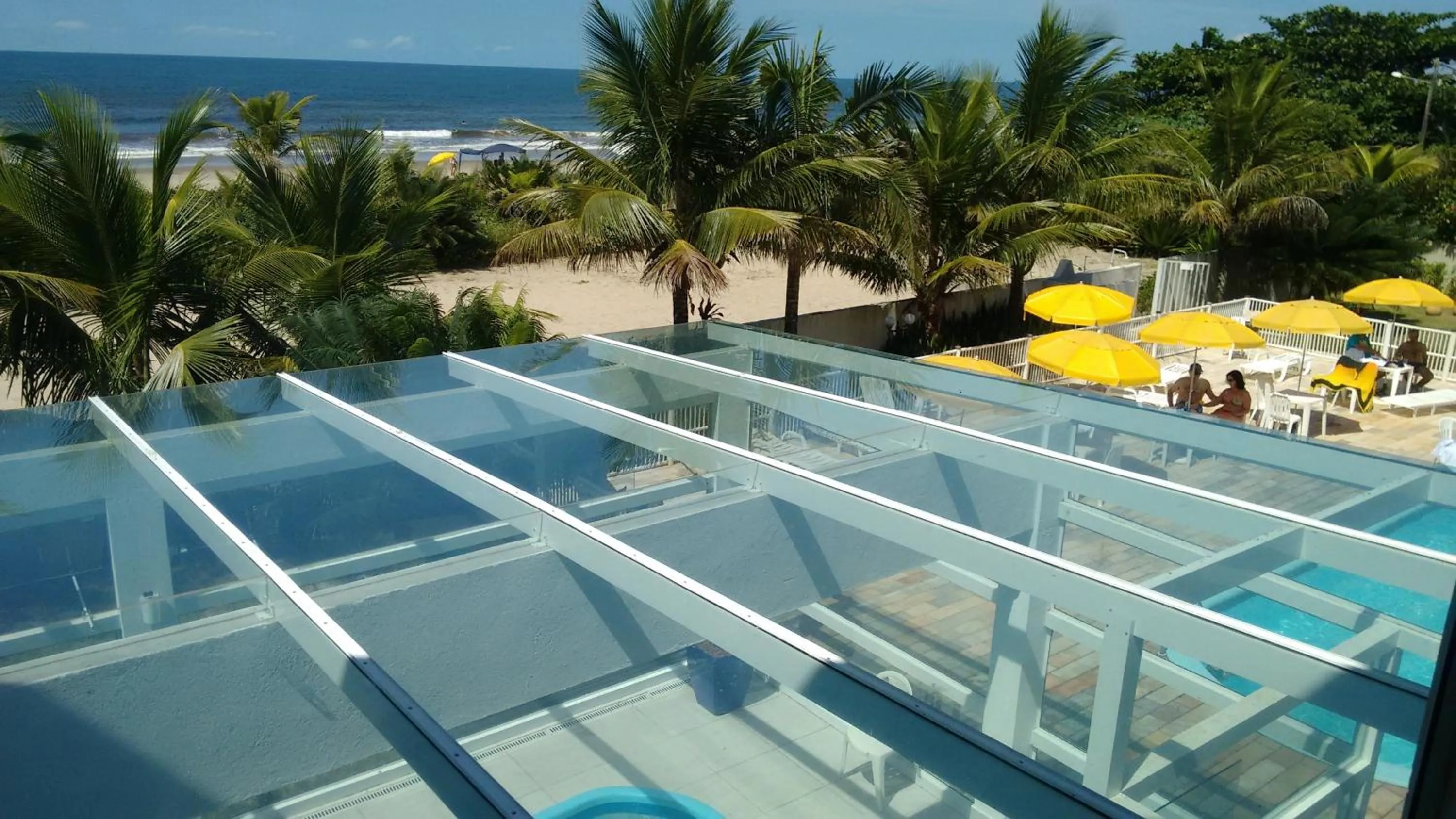 Sea view in Kaakupe Praia Hotel