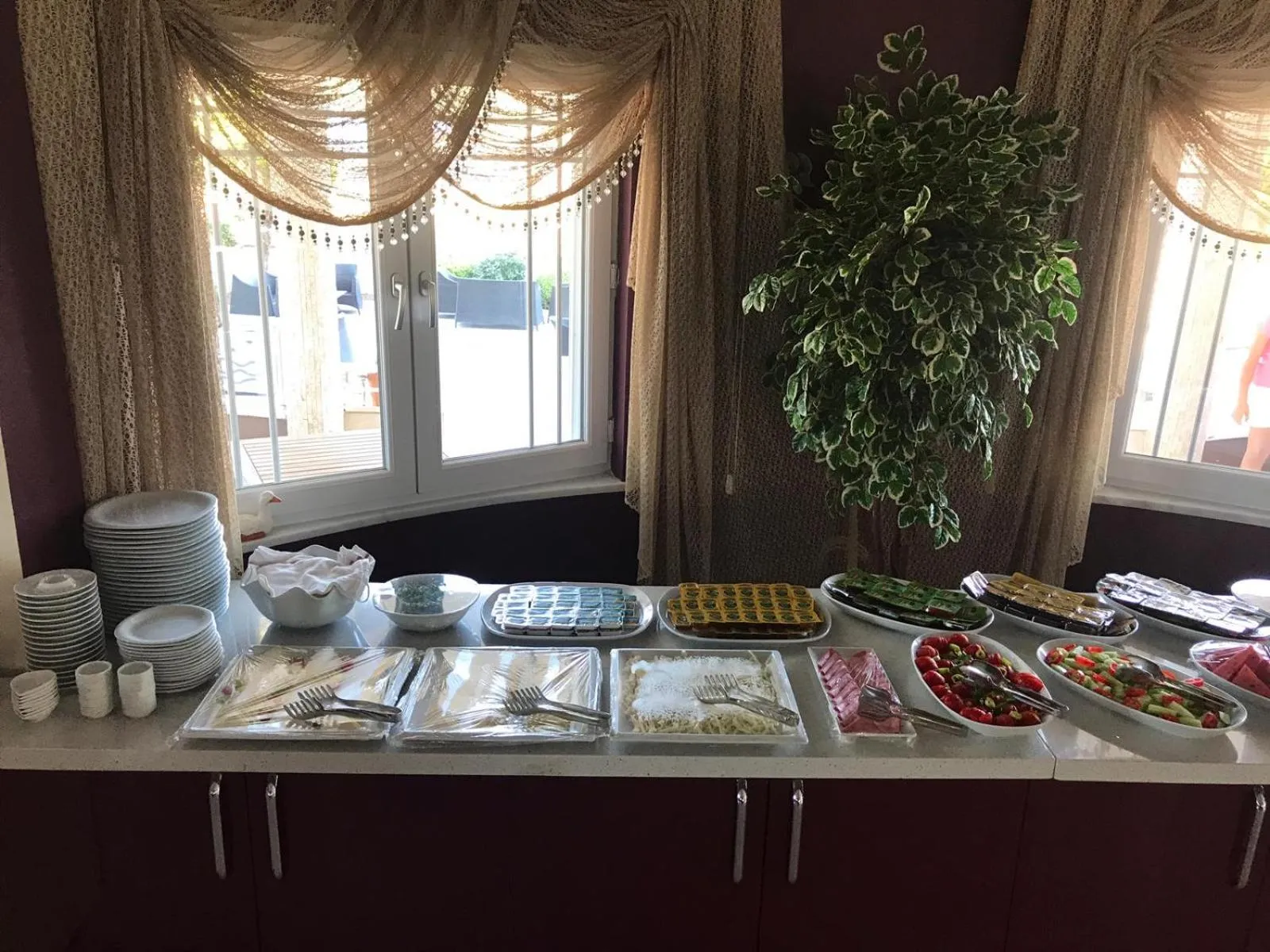 Breakfast in Geyi̇kli̇ Sunshi̇ne Hotel
