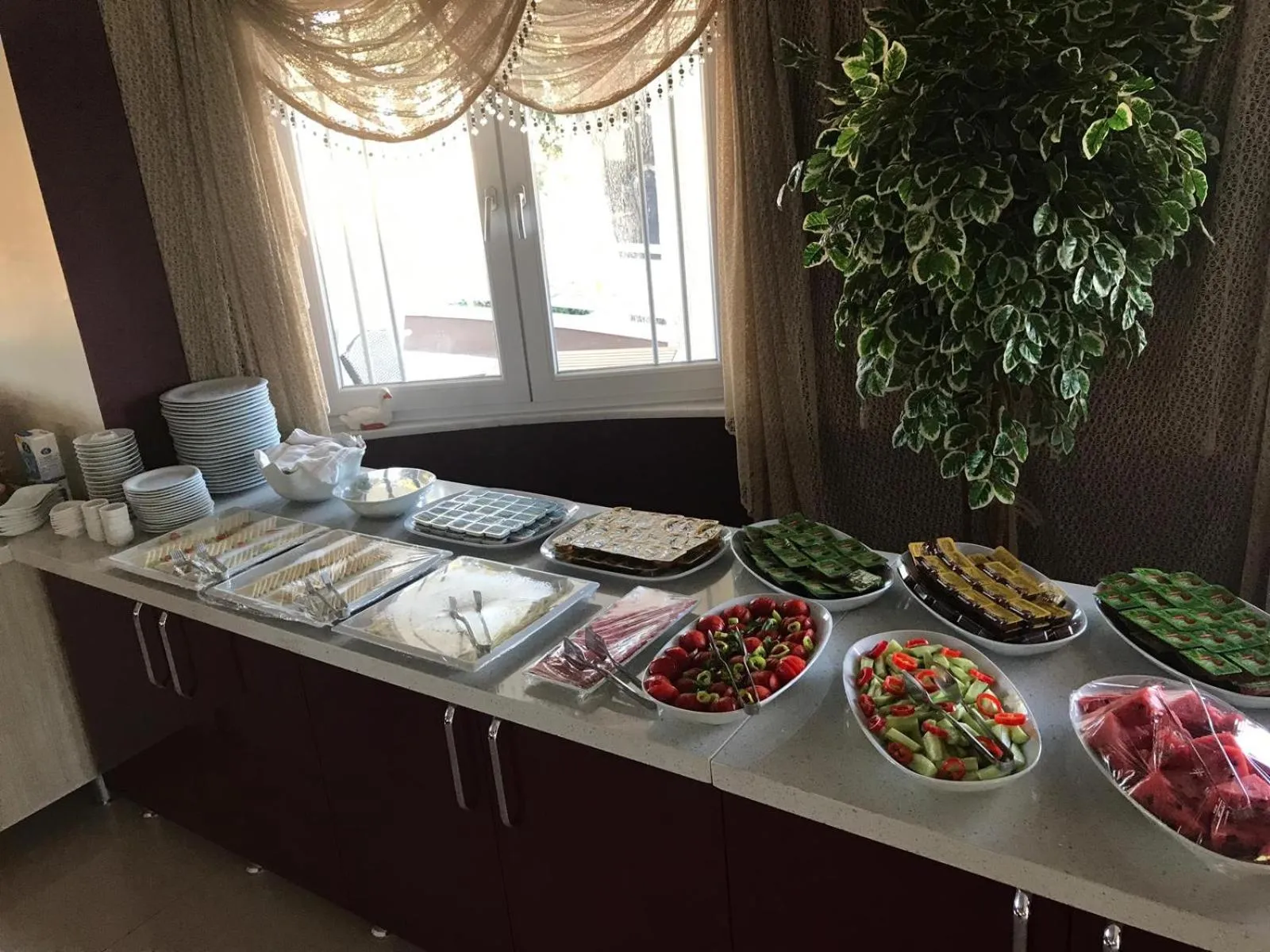 Breakfast in Geyi̇kli̇ Sunshi̇ne Hotel