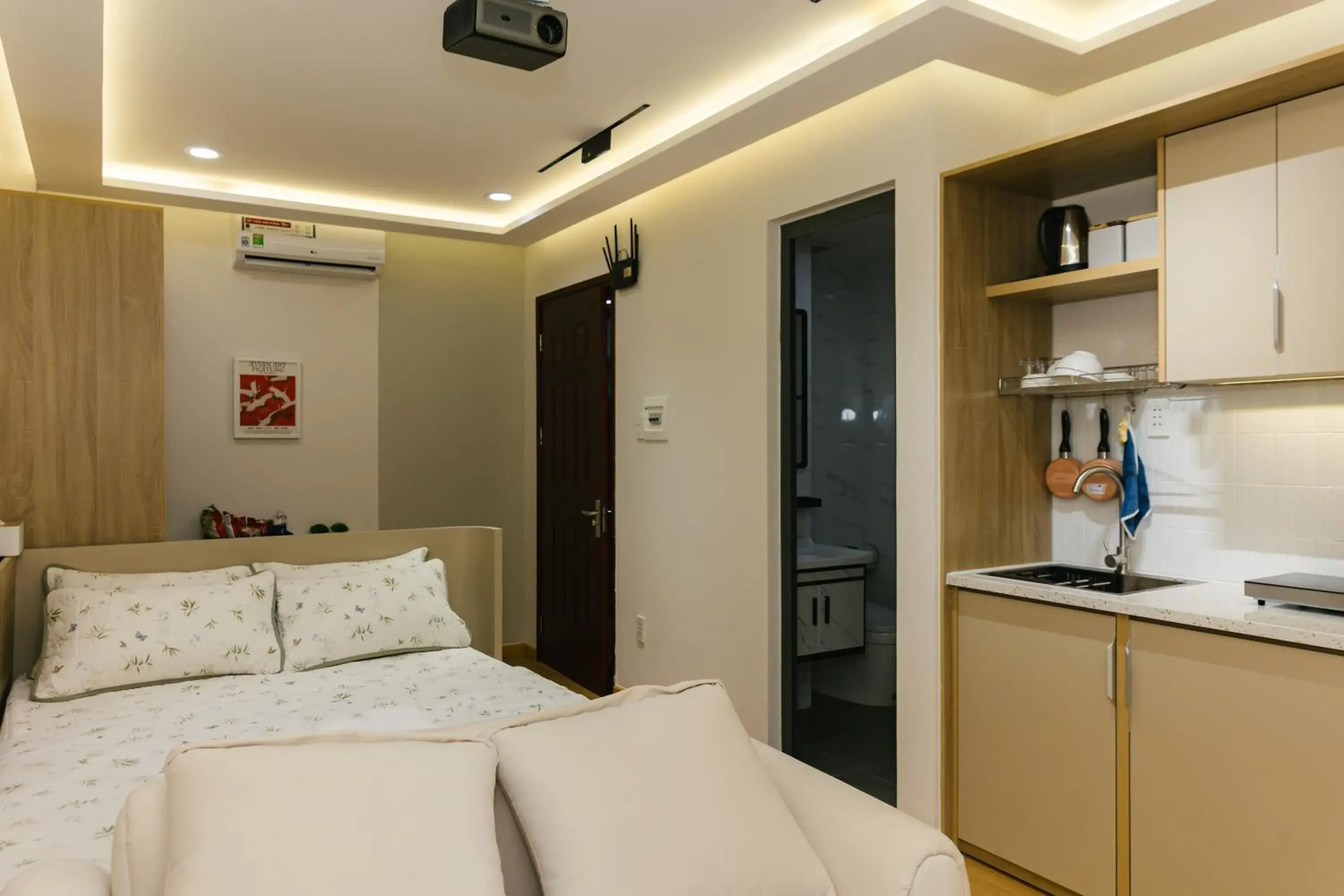 Studio with Garden View in Be Staycation Sai Gon Studio with Garden View in Be Staycation Sai Gon