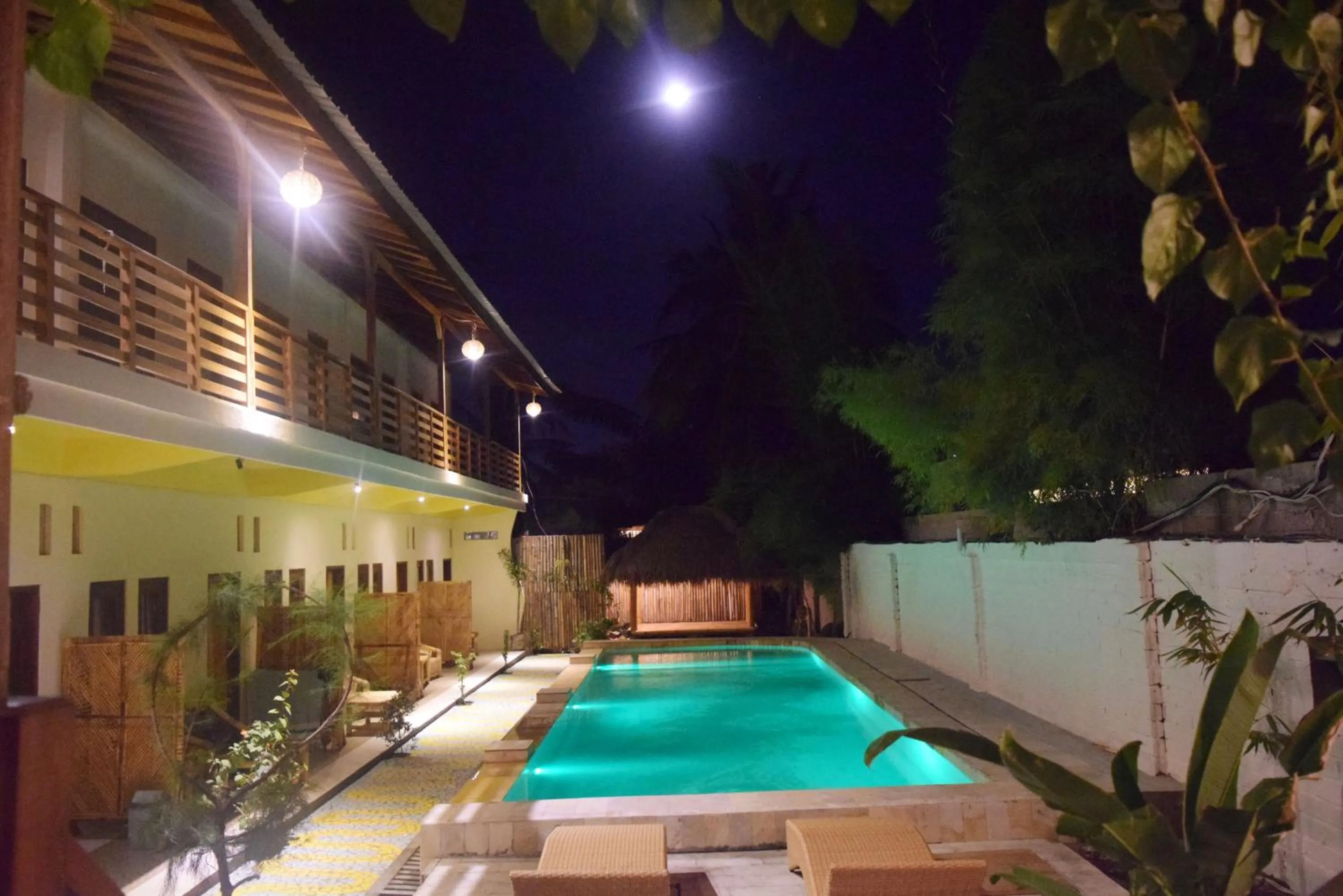 Swimming pool in Panda Cottage