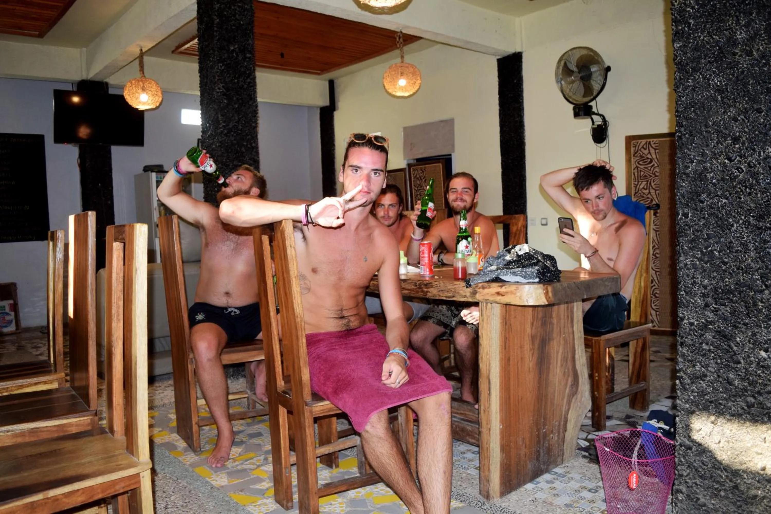 Guests in Panda Cottage