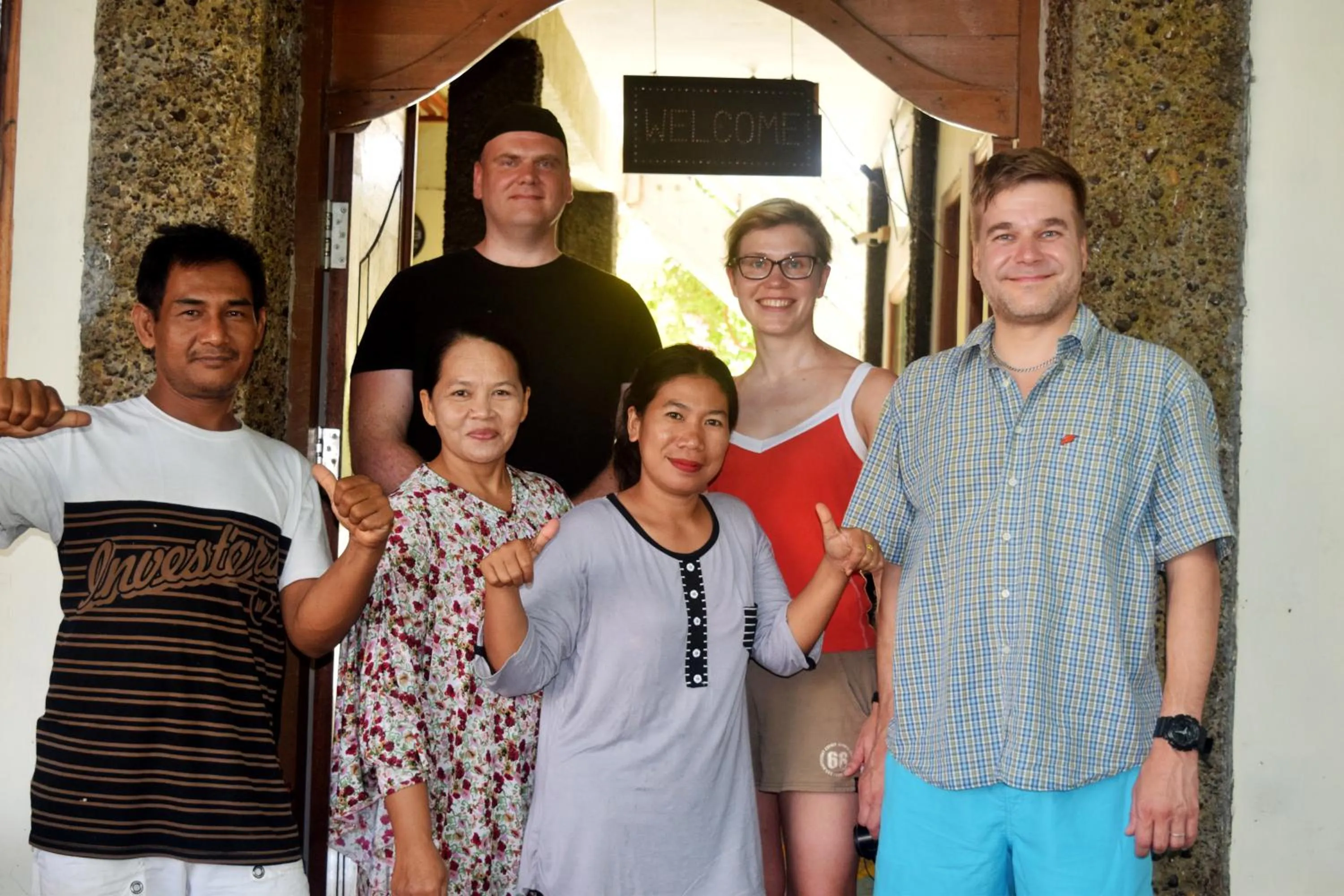 Guests in Panda Cottage