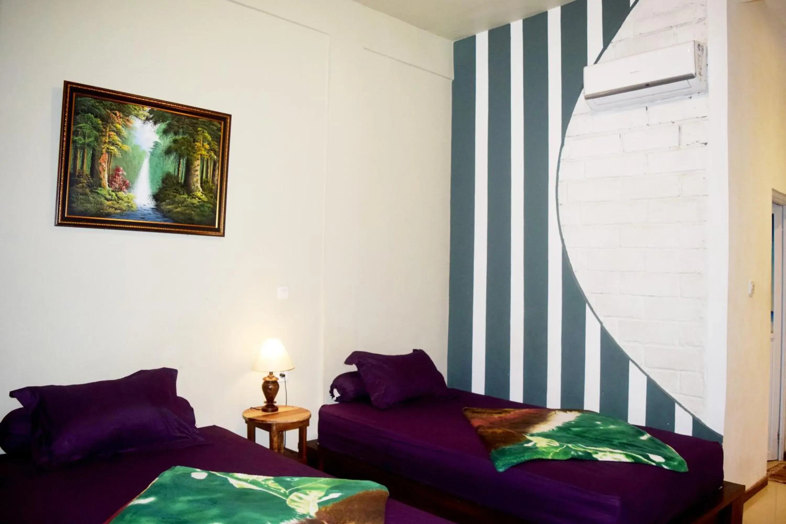 Bedroom, Bed in Panda Cottage Bedroom, Bed in Panda Cottage