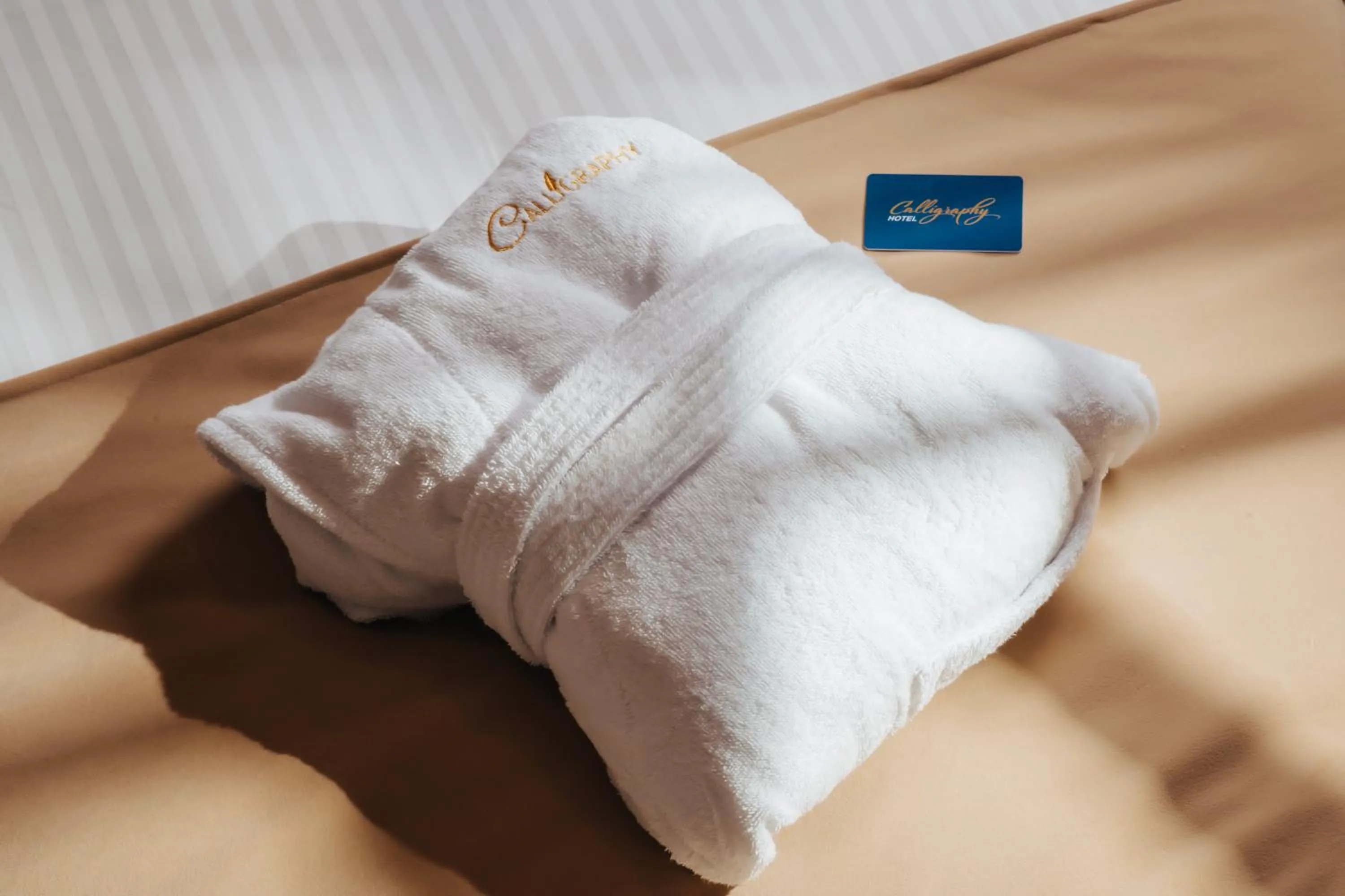 Decorative detail, Bed in Boutique Hotel Calligraphy