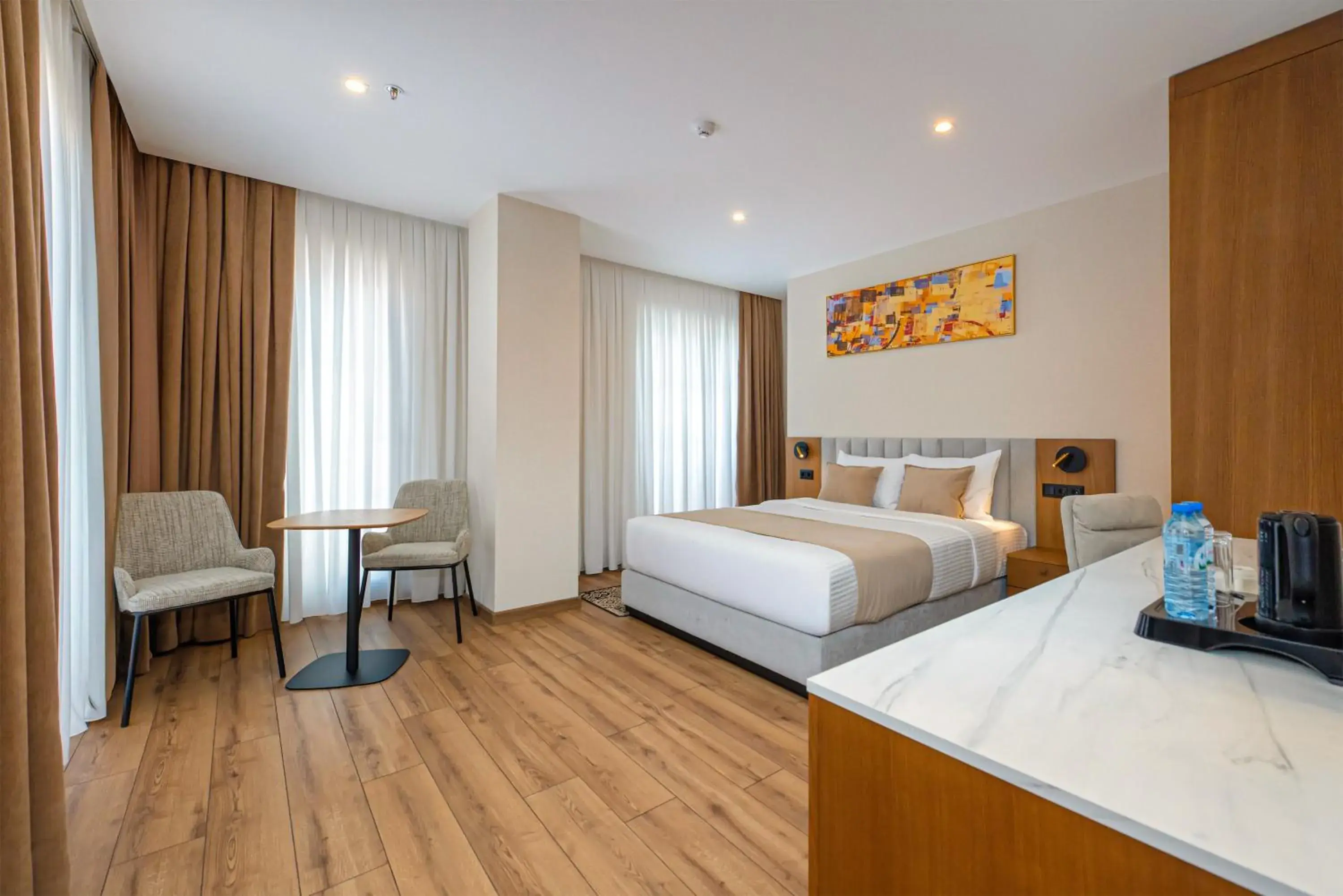 Bedroom, Bed in Boutique Hotel Calligraphy Bedroom, Bed in Boutique Hotel Calligraphy