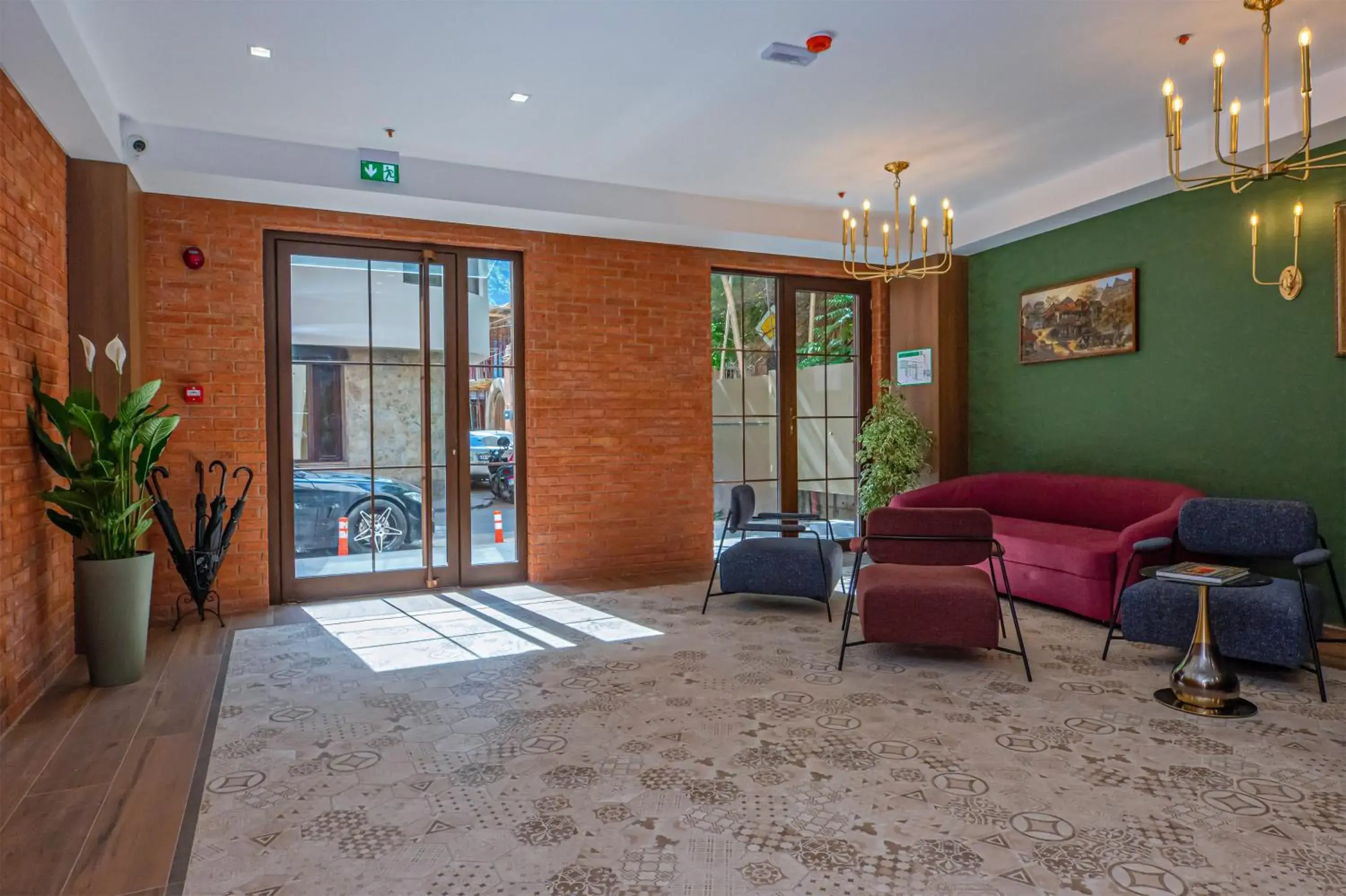 Lobby or reception in Boutique Hotel Calligraphy Lobby or reception in Boutique Hotel Calligraphy