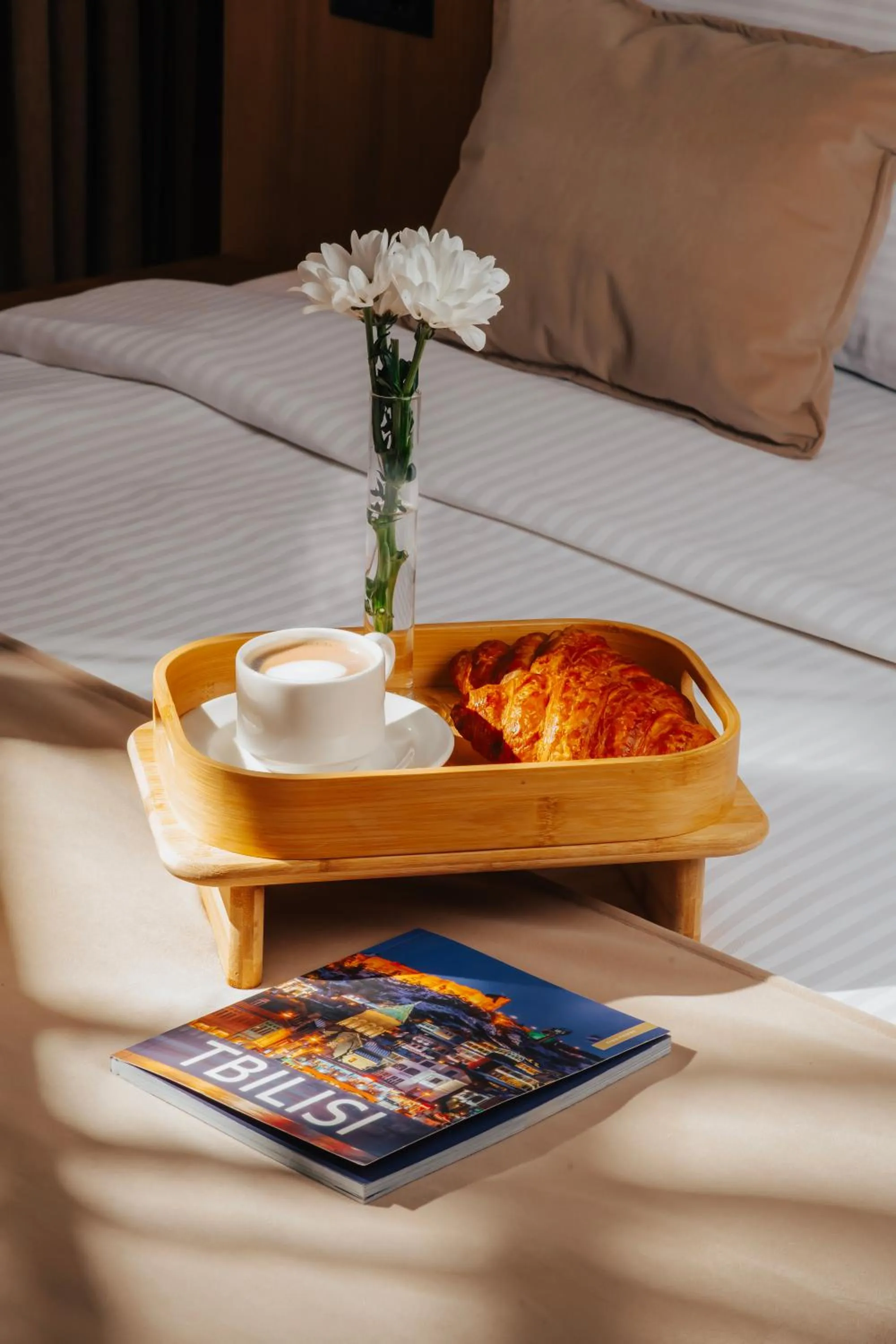 Decorative detail, Bed in Boutique Hotel Calligraphy