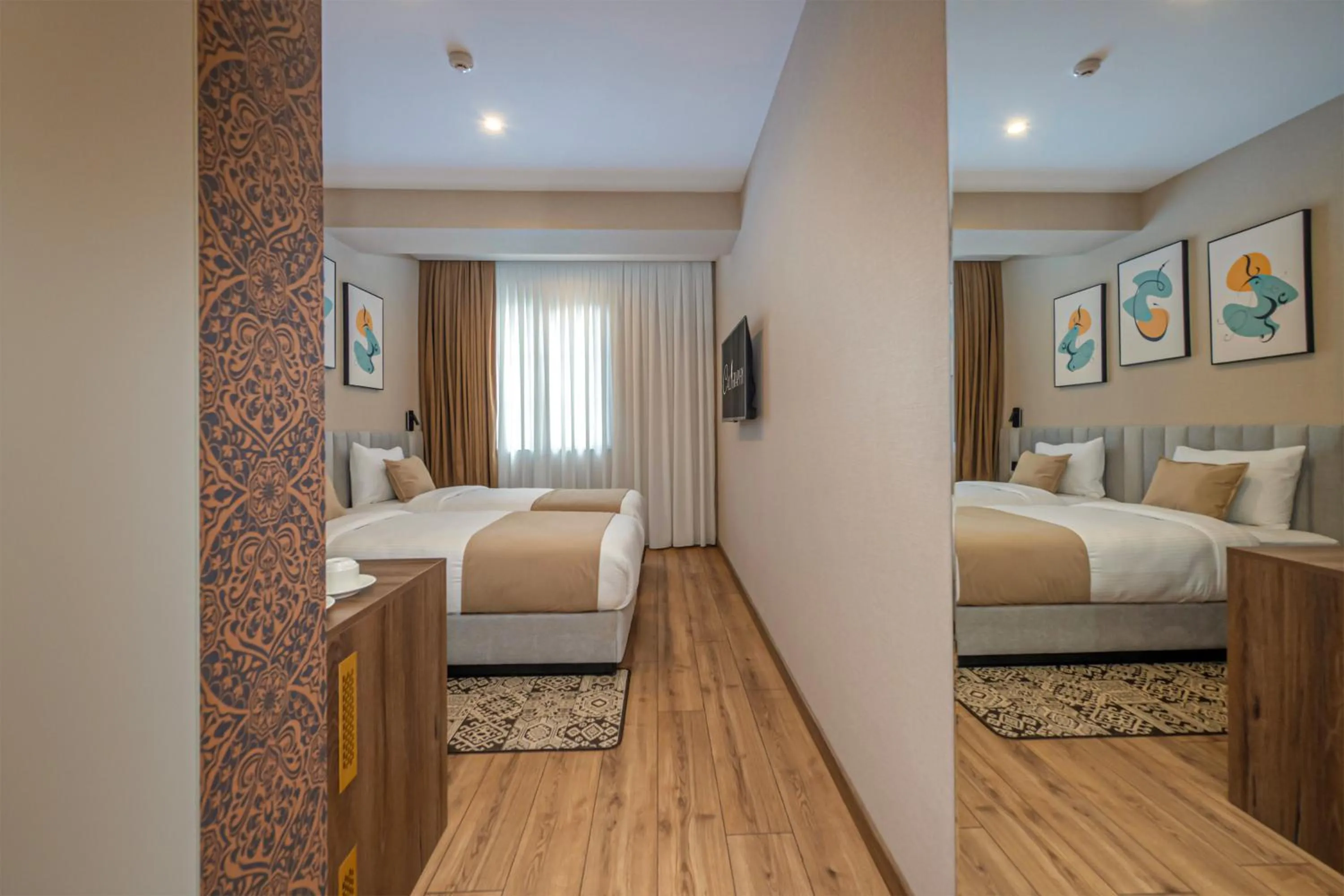 Bedroom, Bed in Boutique Hotel Calligraphy