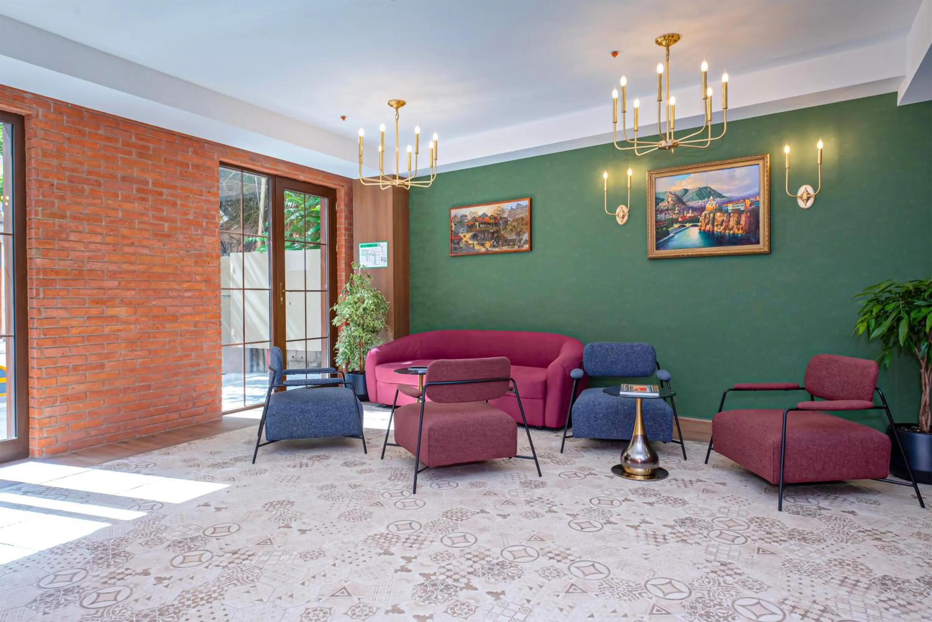 Lobby or reception in Boutique Hotel Calligraphy