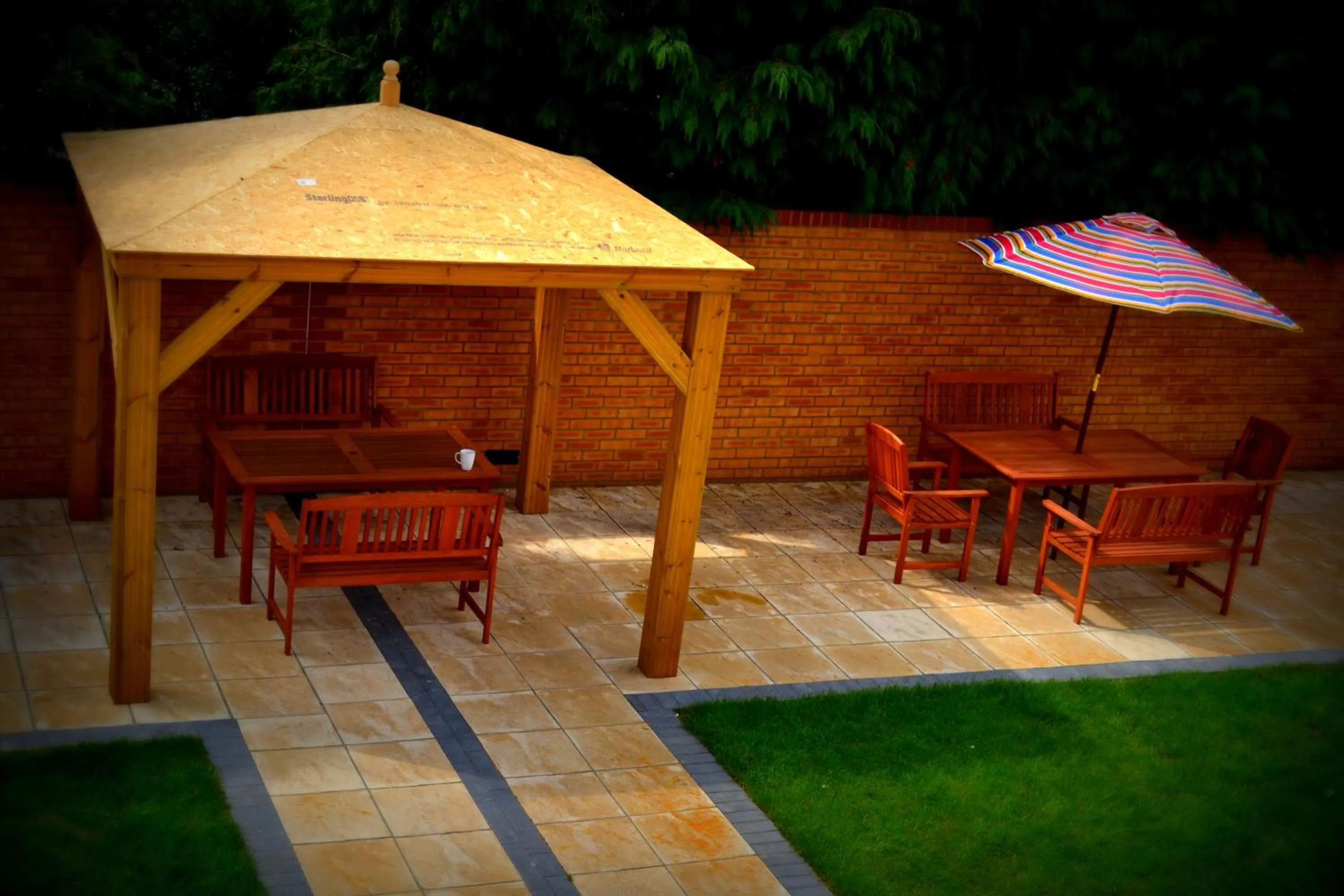 Patio in Heathrow Travellers Hub