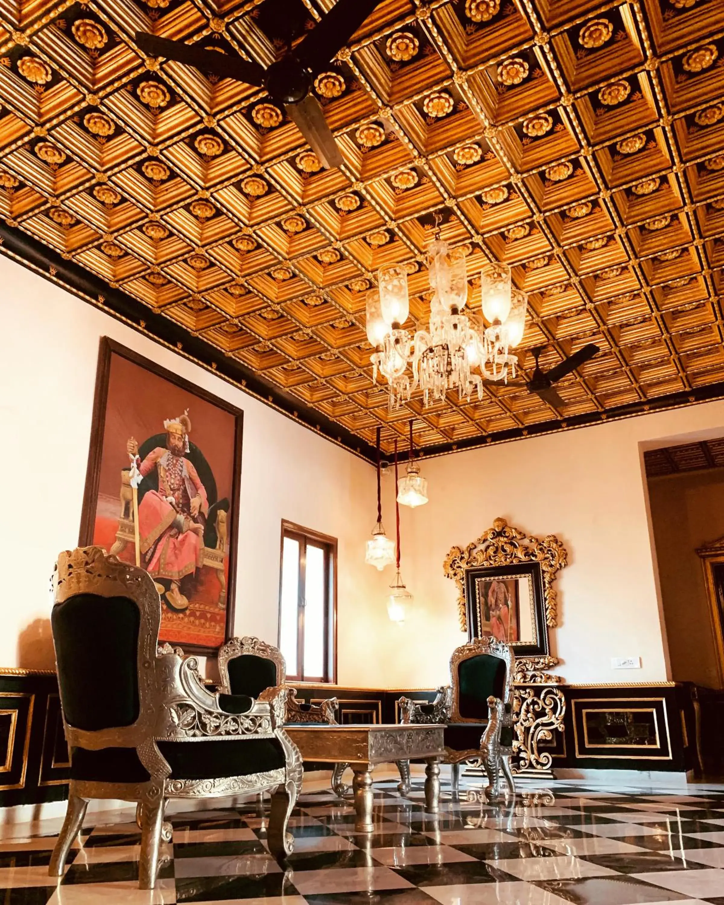 Living room in The Royal Retreat Resort & Spa Living room in The Royal Retreat Resort & Spa