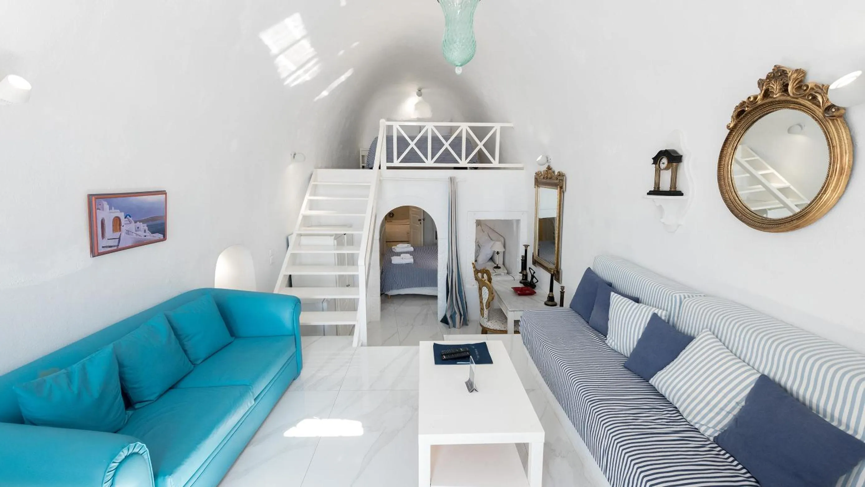 Seating area in Alexander Villas