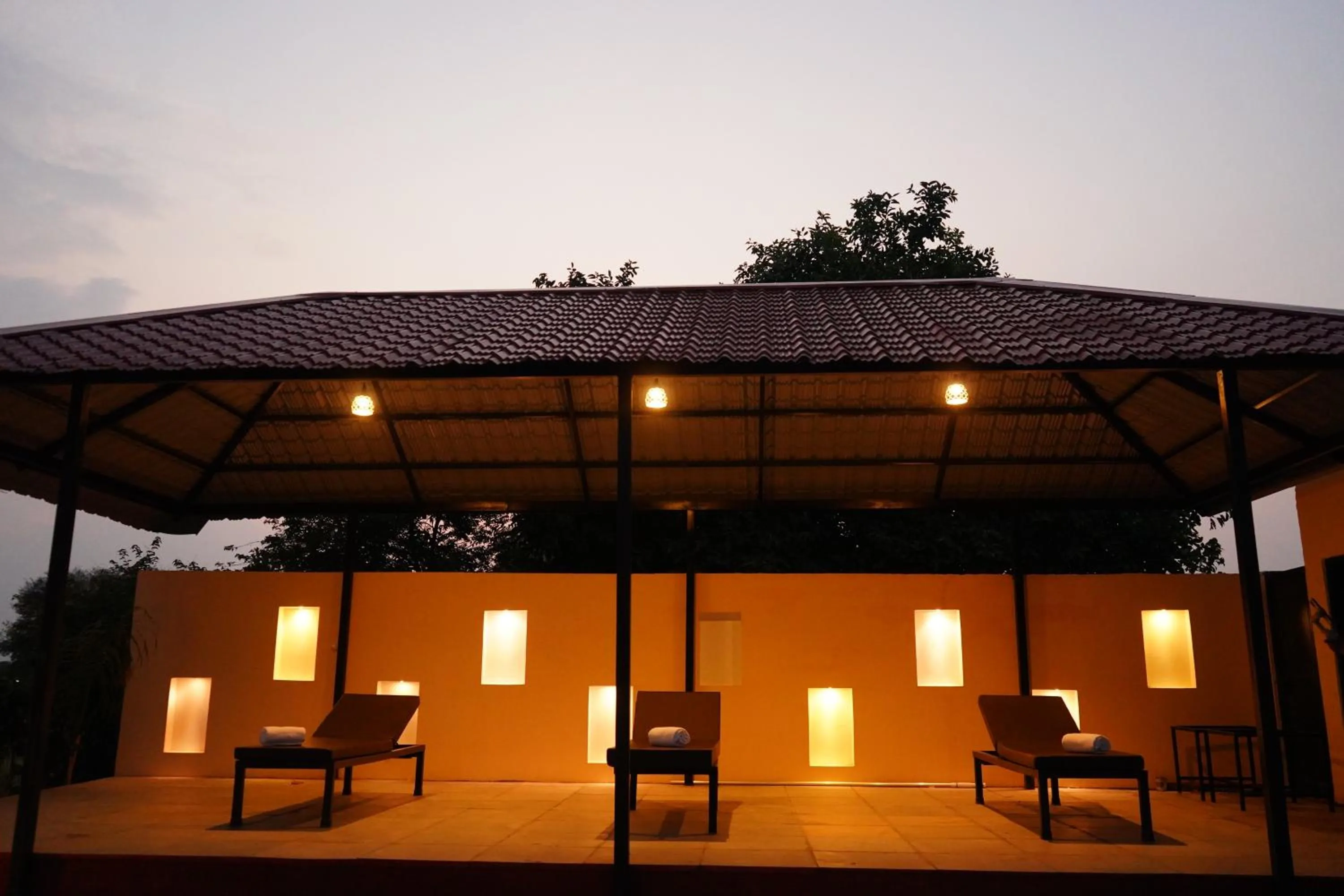 Patio in Sundervan Vilas Ranthambore